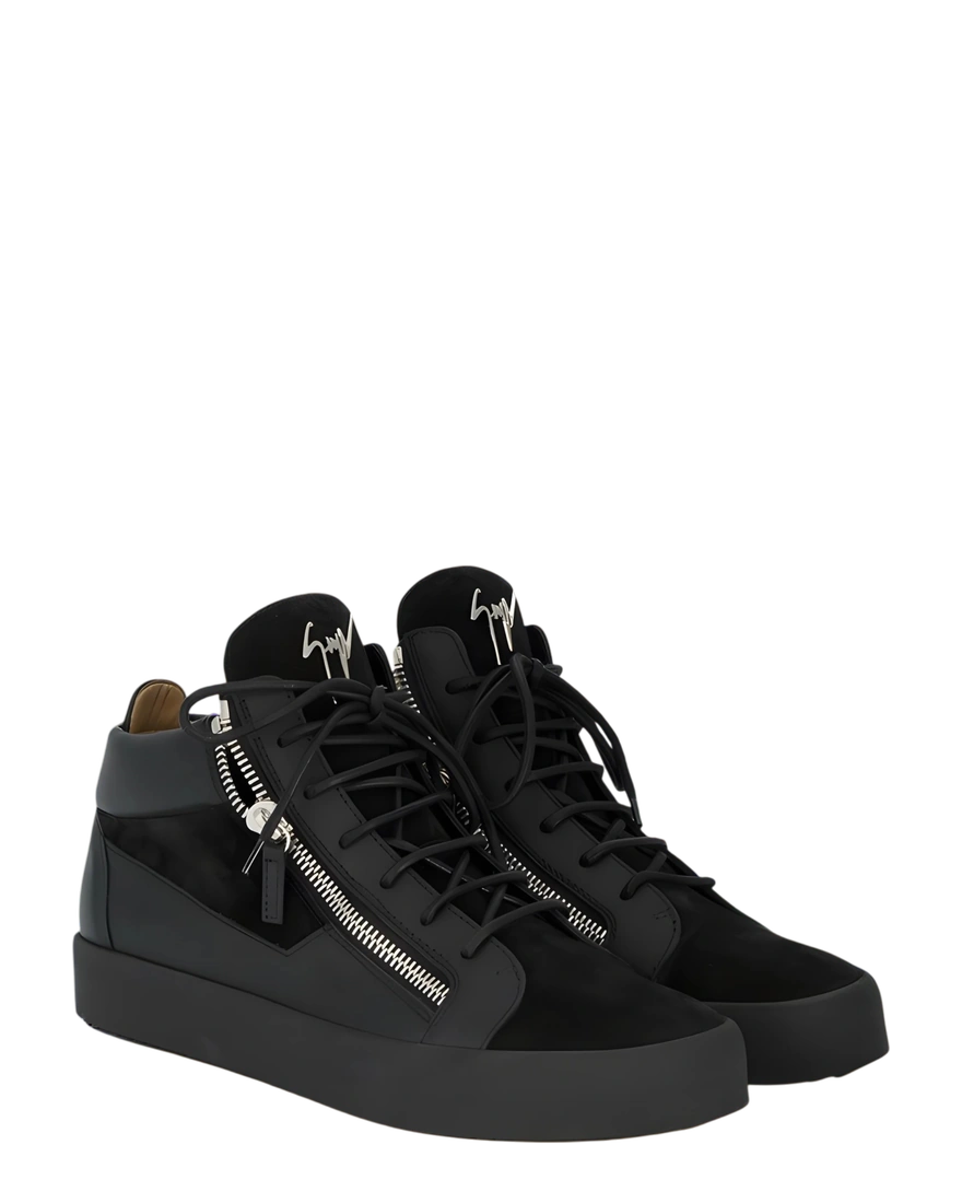 Giuseppe Zanotti Kriss Velvet Mid Matte Trim