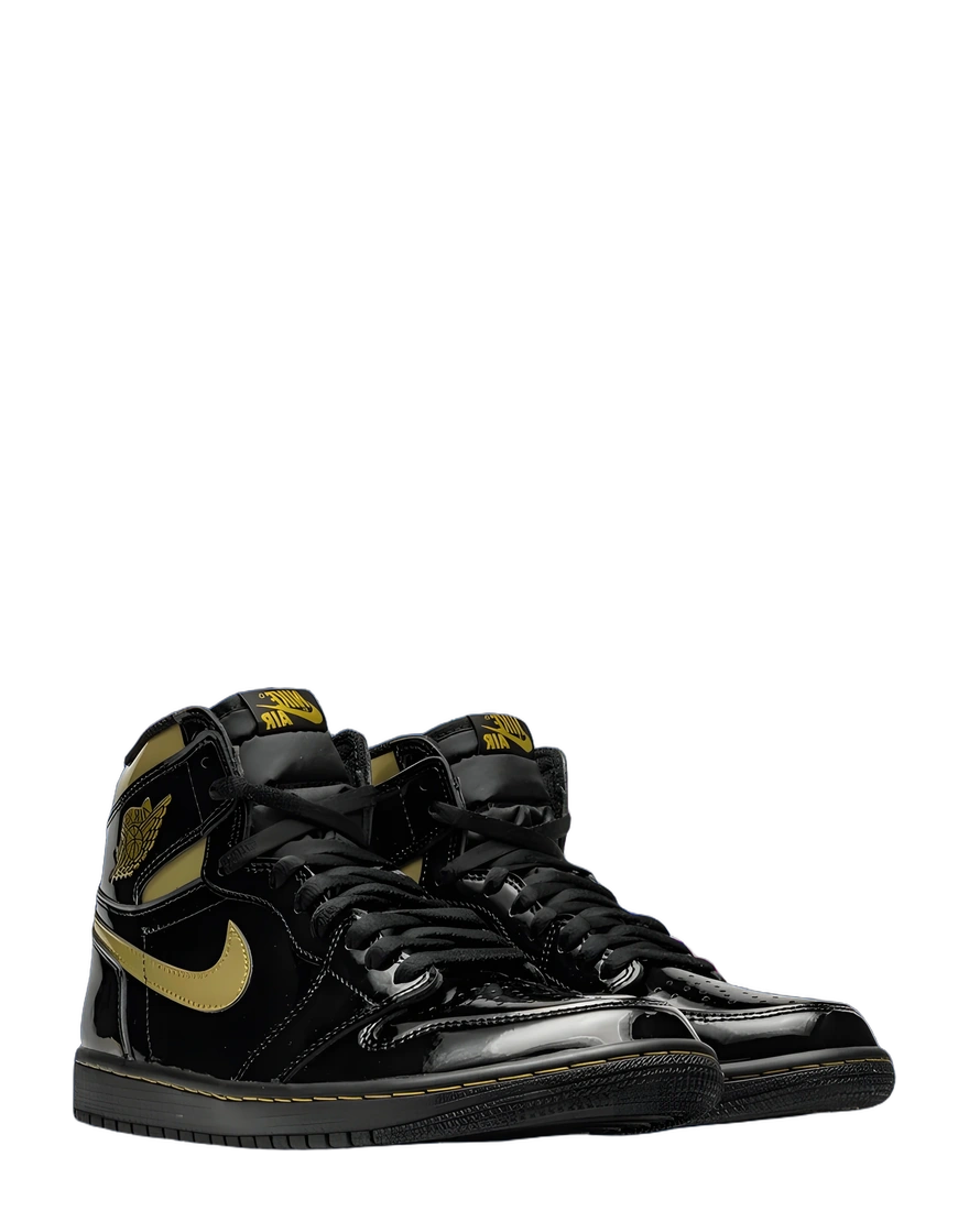 Jordan 1 Black Metallic Gold