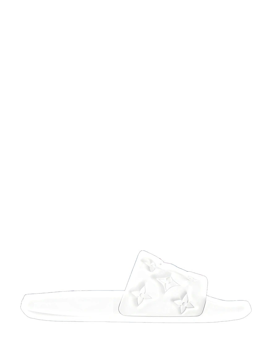 LV Waterfront Mule White