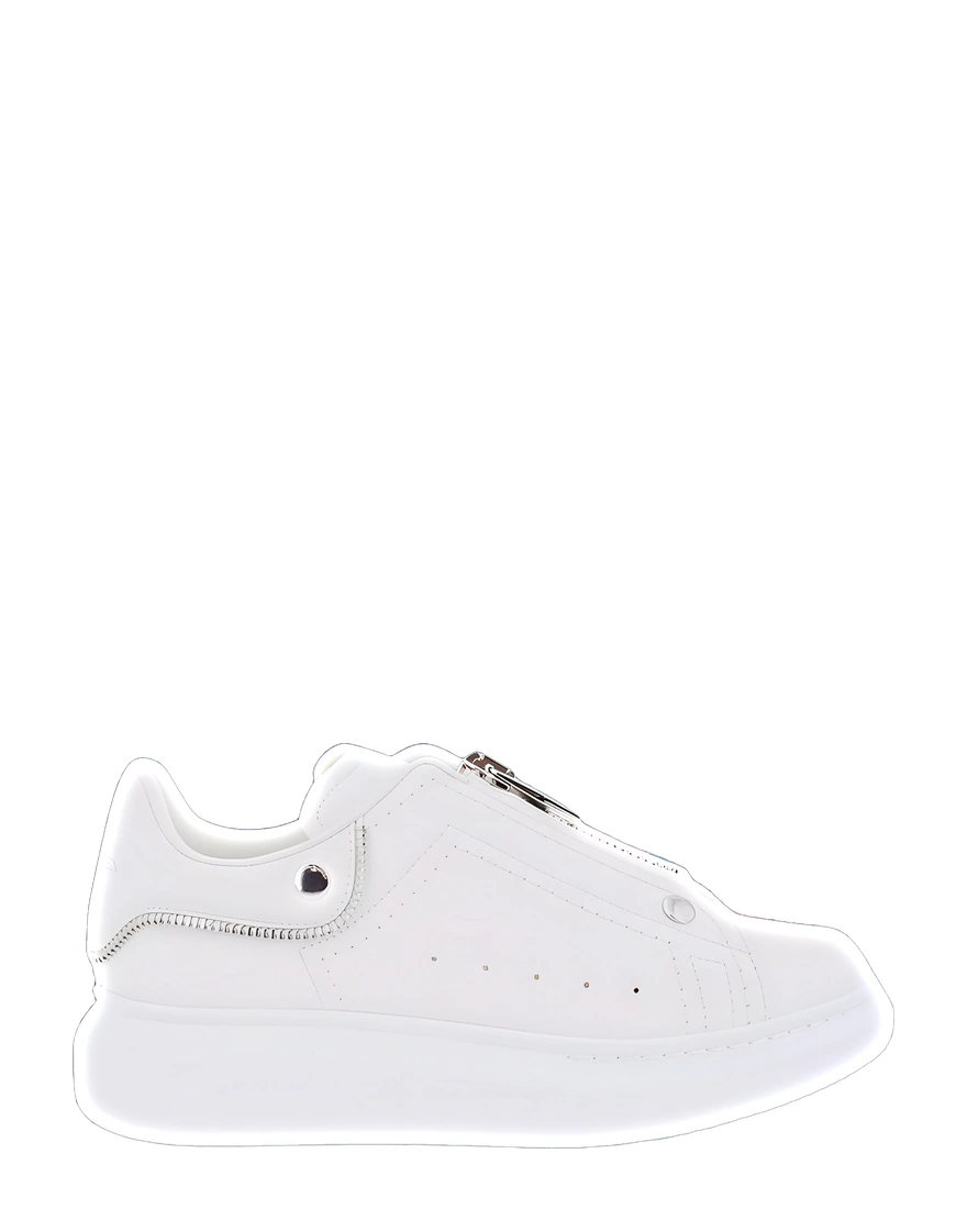 McQueen Zipper Tooth White