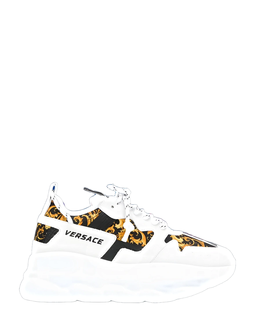 Versace Chain Reaction 2 Barocco Print White
