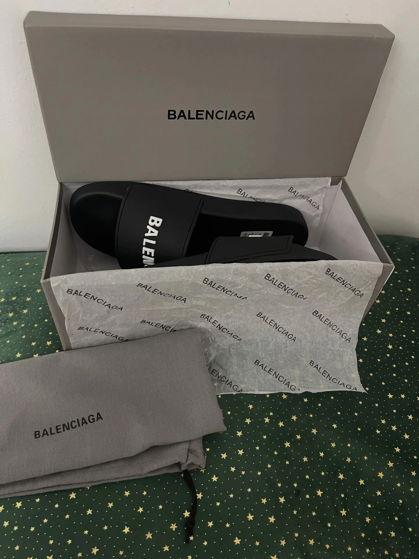 Balenciaga Pool Slide Black, imaginea 11