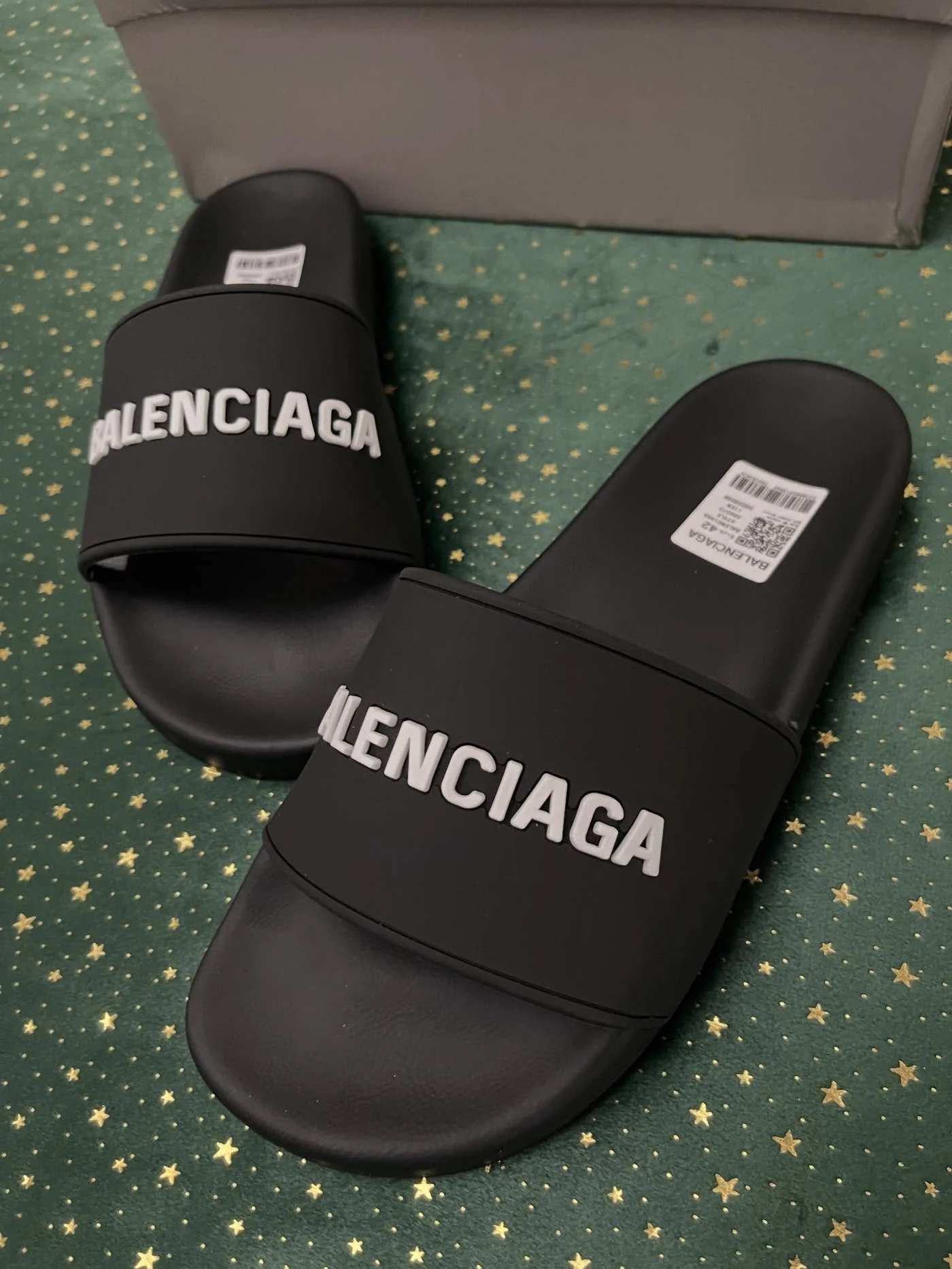 Balenciaga Pool Slide Black, imaginea 6