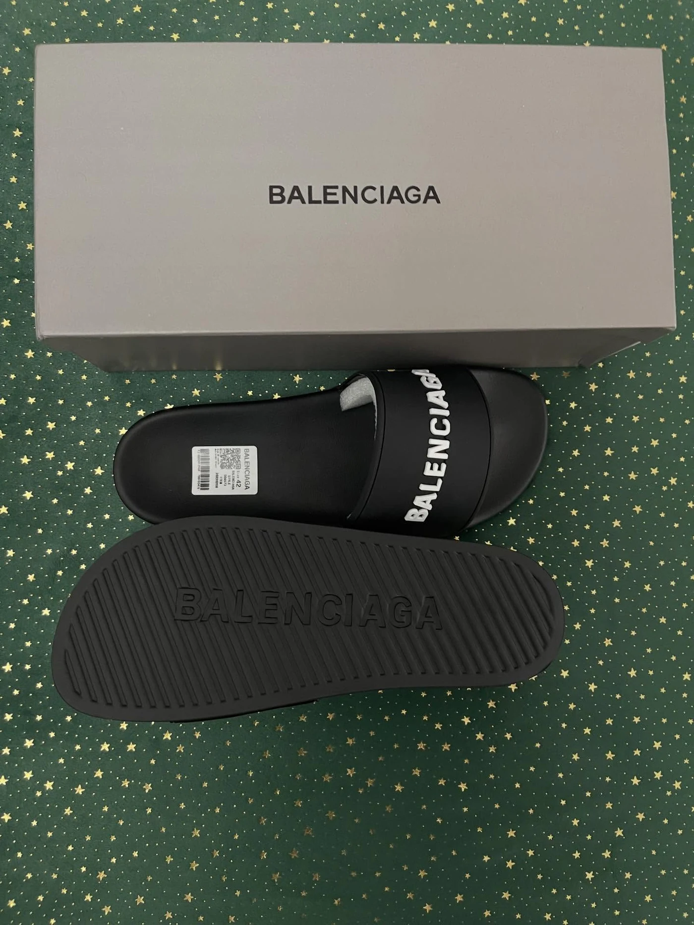 Balenciaga Pool Slide Black, imaginea 8