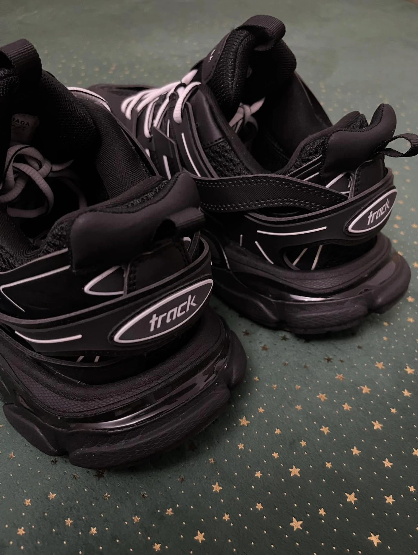 Balenciaga Track Black White, imaginea 7