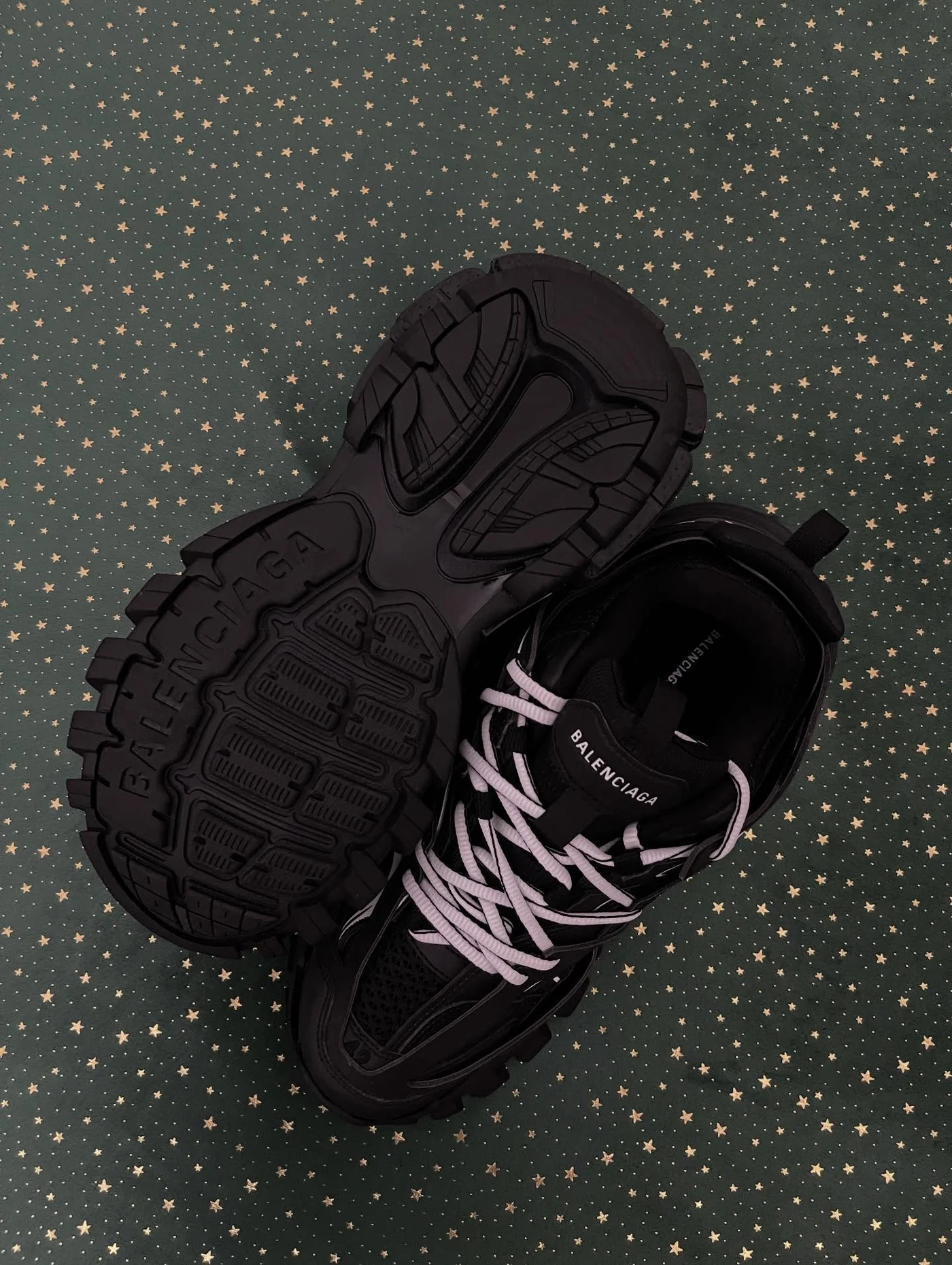Balenciaga Track Black White, imaginea 8