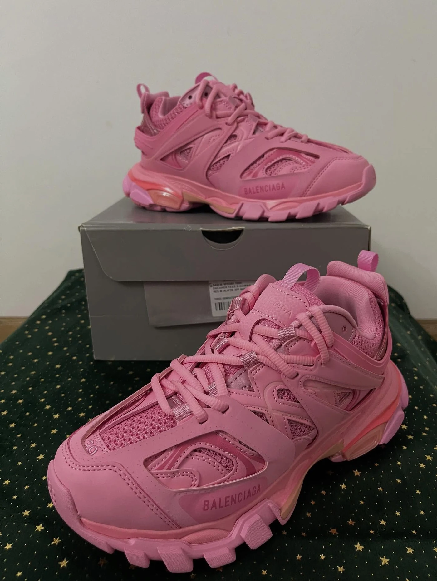Balenciaga Track Fluo Pink, imaginea 10