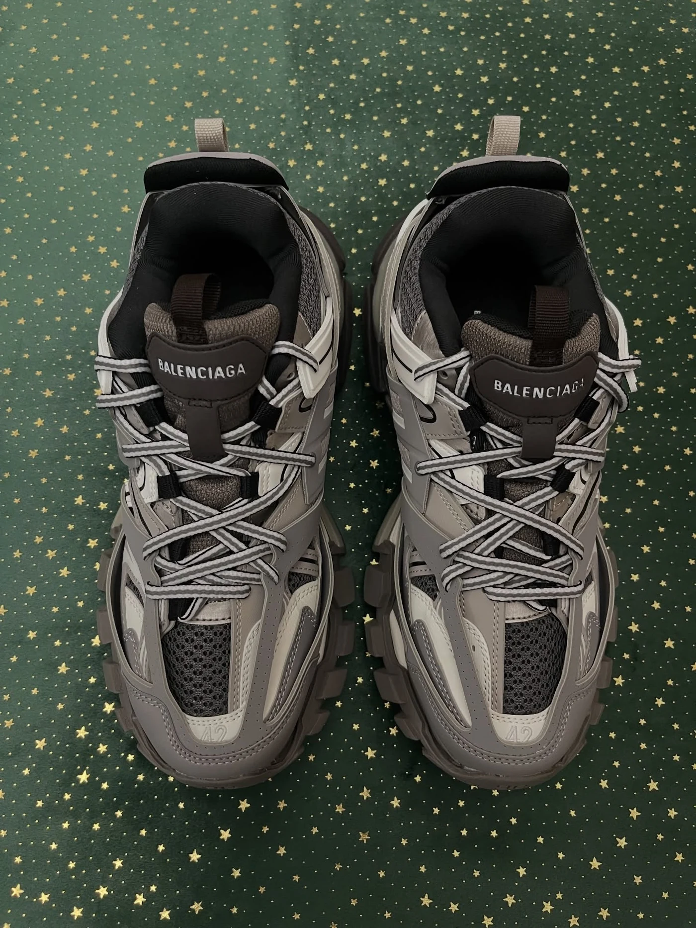 Balenciaga Track Grey White, imaginea 3