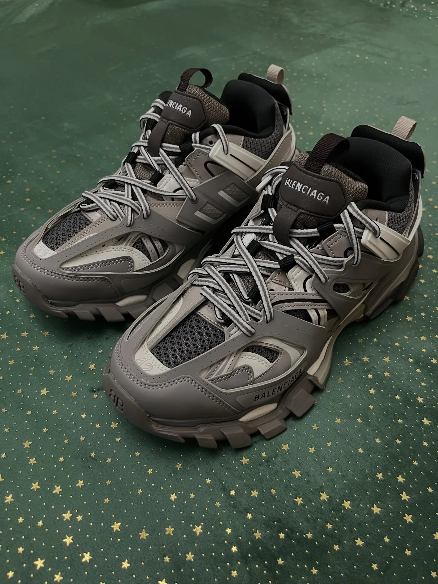 Balenciaga Track Grey White, imaginea 4