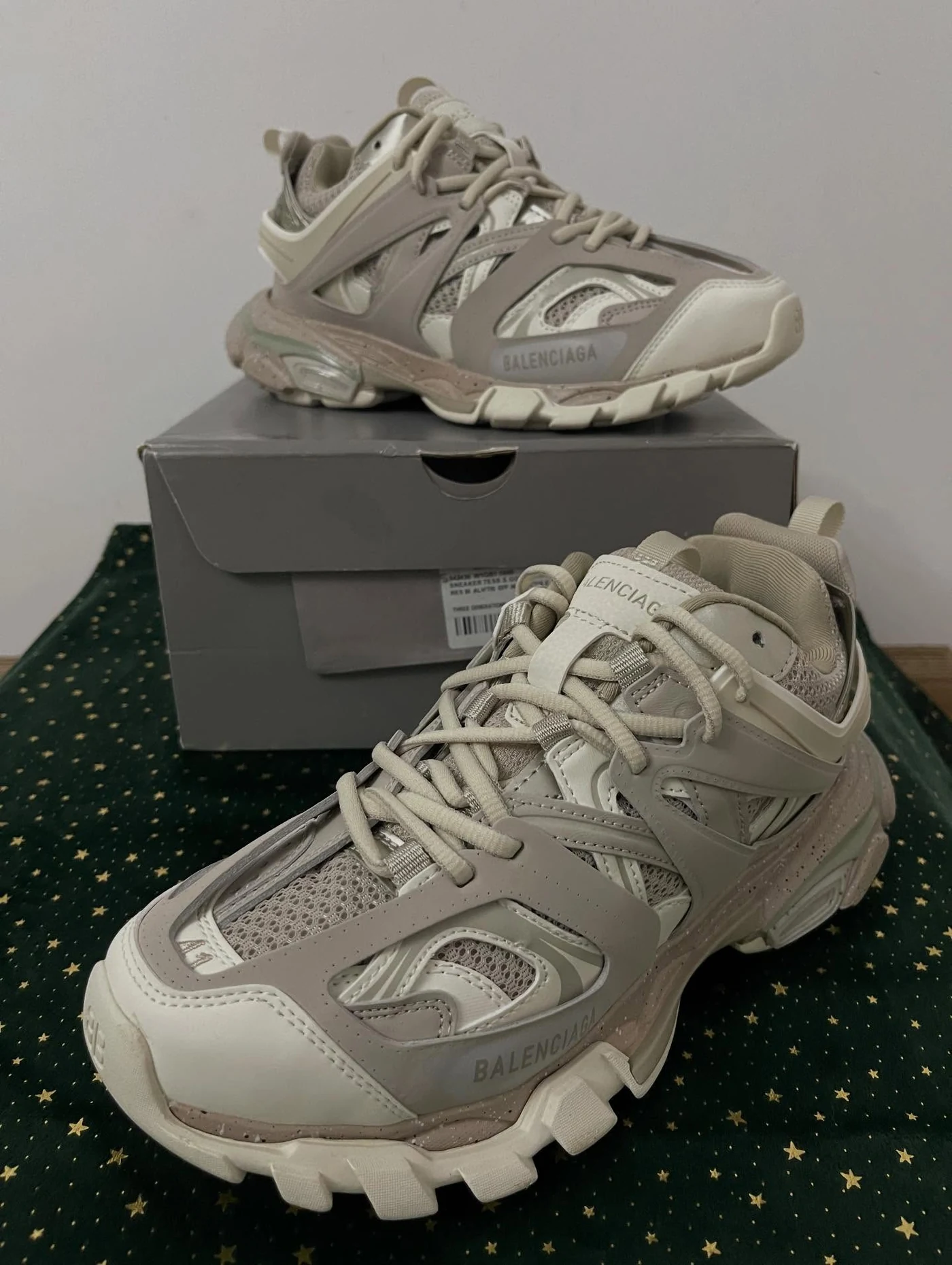 Balenciaga Track Layered Beige, imaginea 10