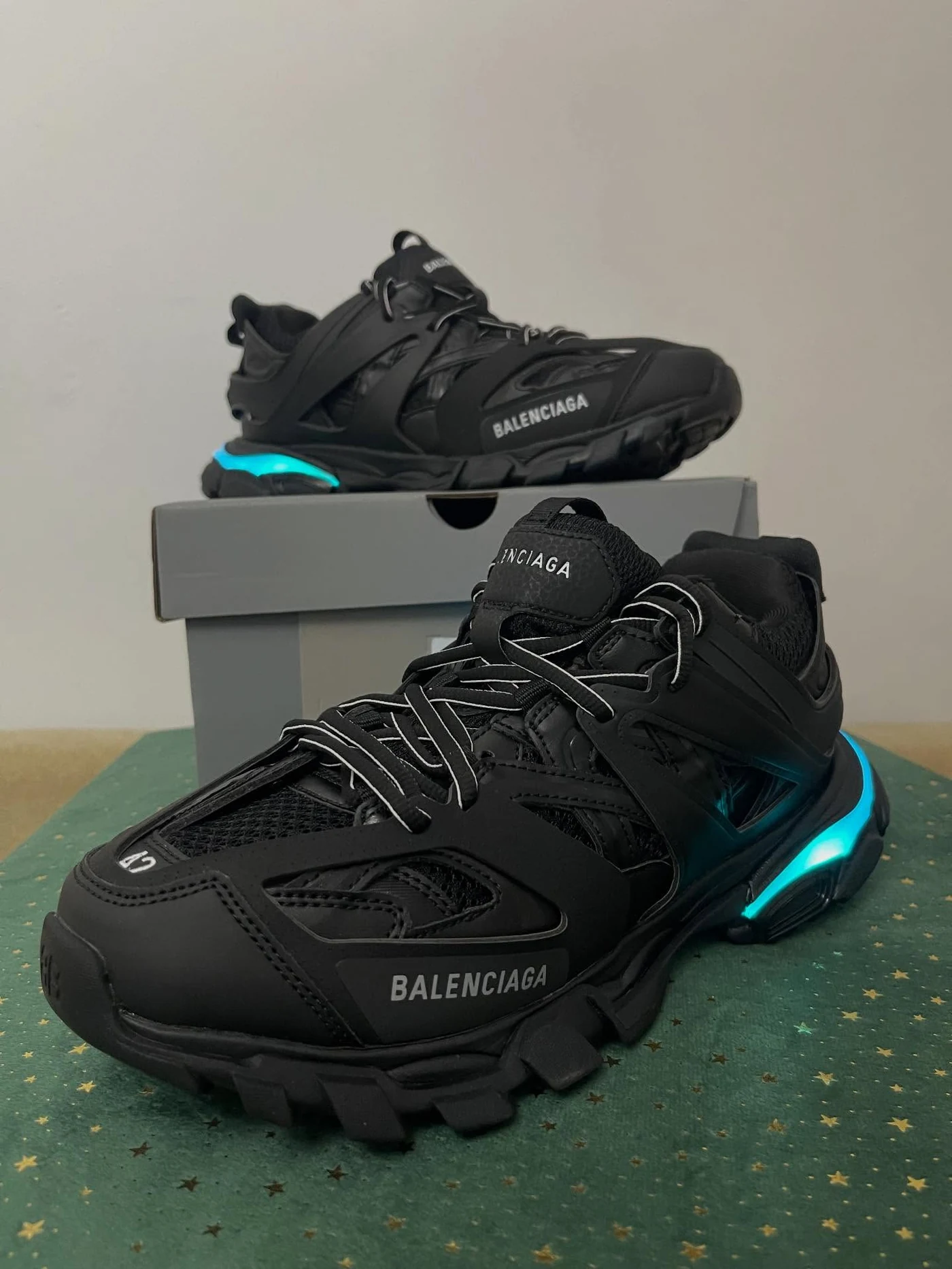 Balenciaga Track Led Black, imaginea 13