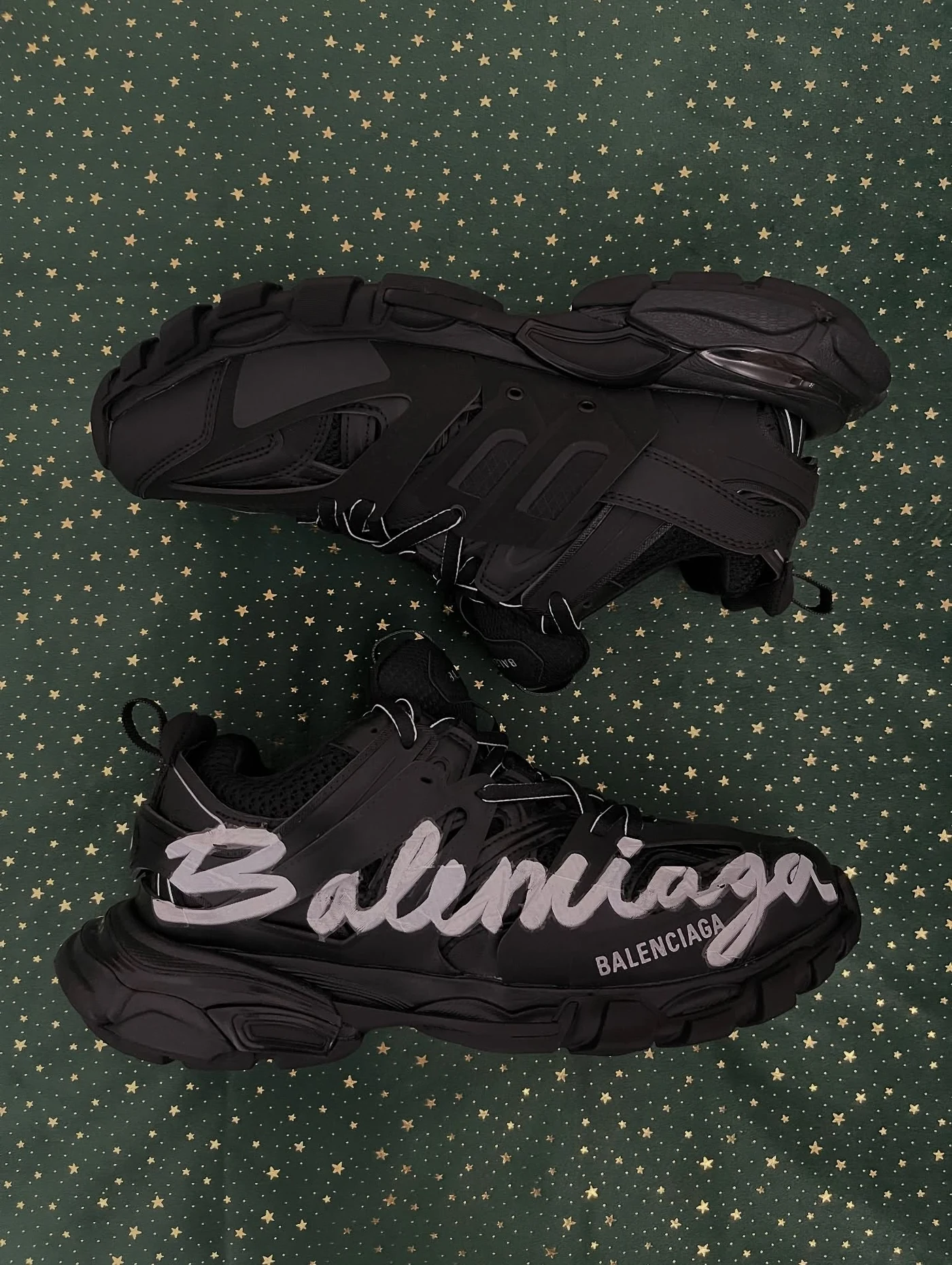 Balenciaga Track Signature Black, imaginea 2