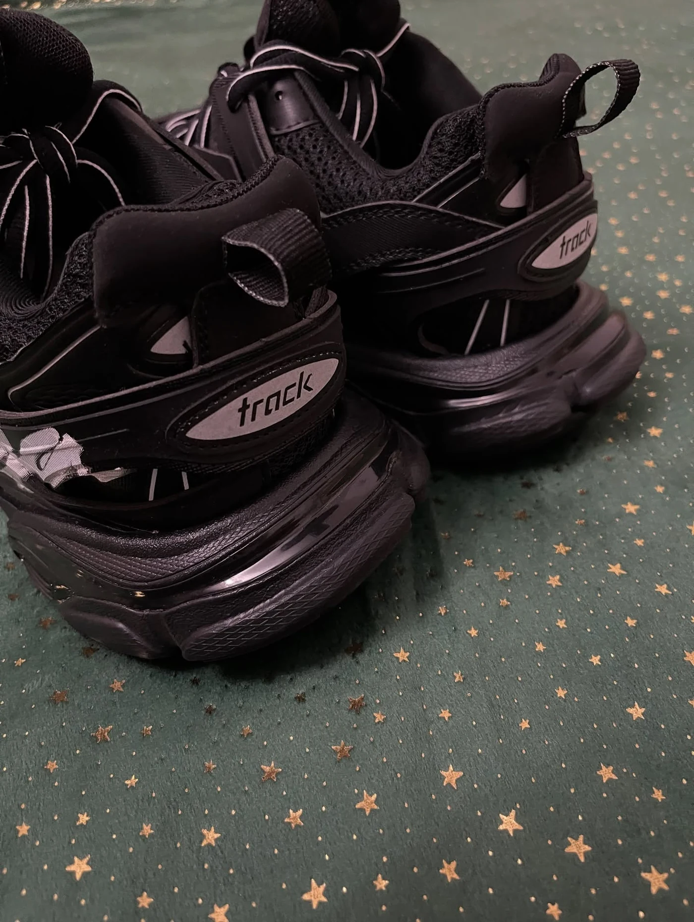 Balenciaga Track Signature Black, imaginea 7