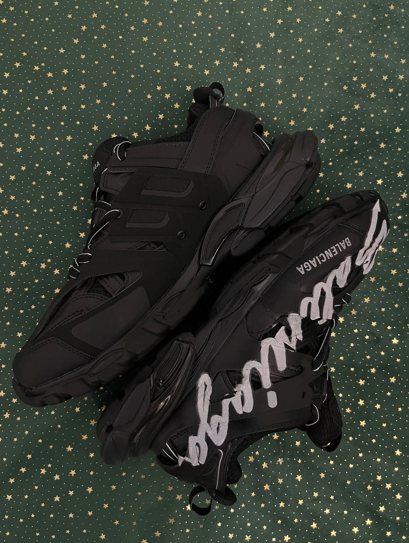 Balenciaga Track Signature Black, imaginea 9