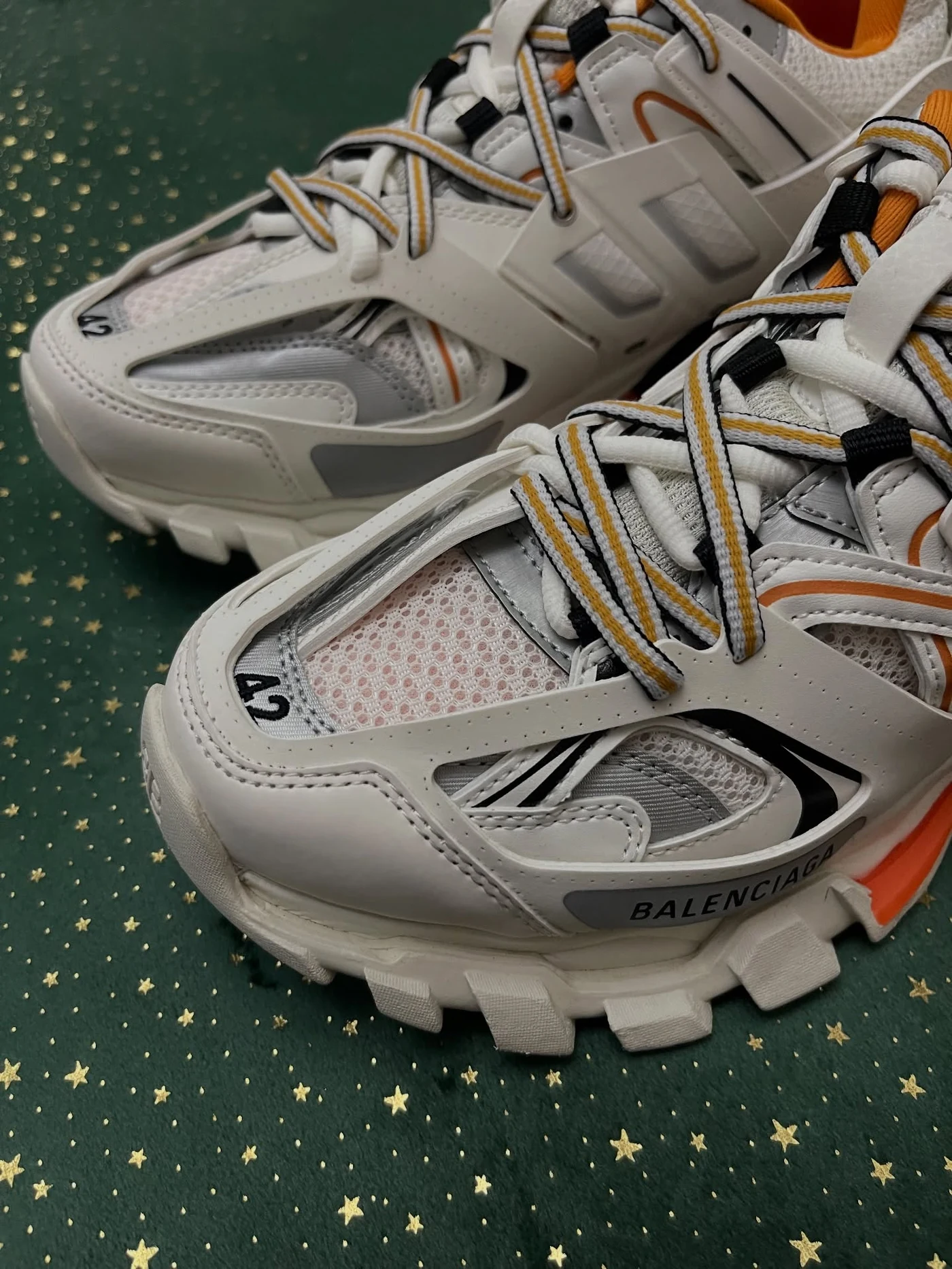 Balenciaga Track White Orange, imaginea 5