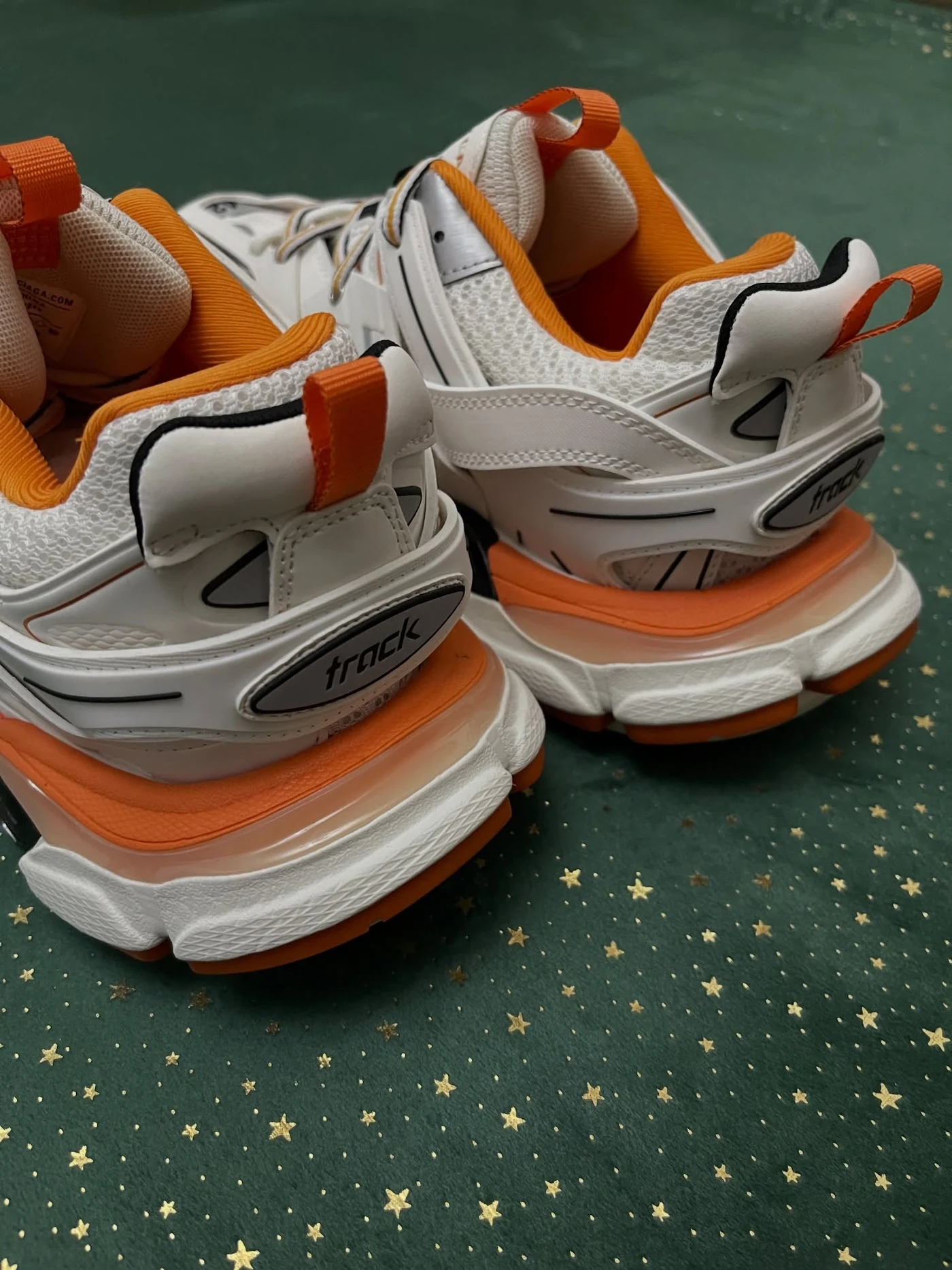 Balenciaga Track White Orange, imaginea 7