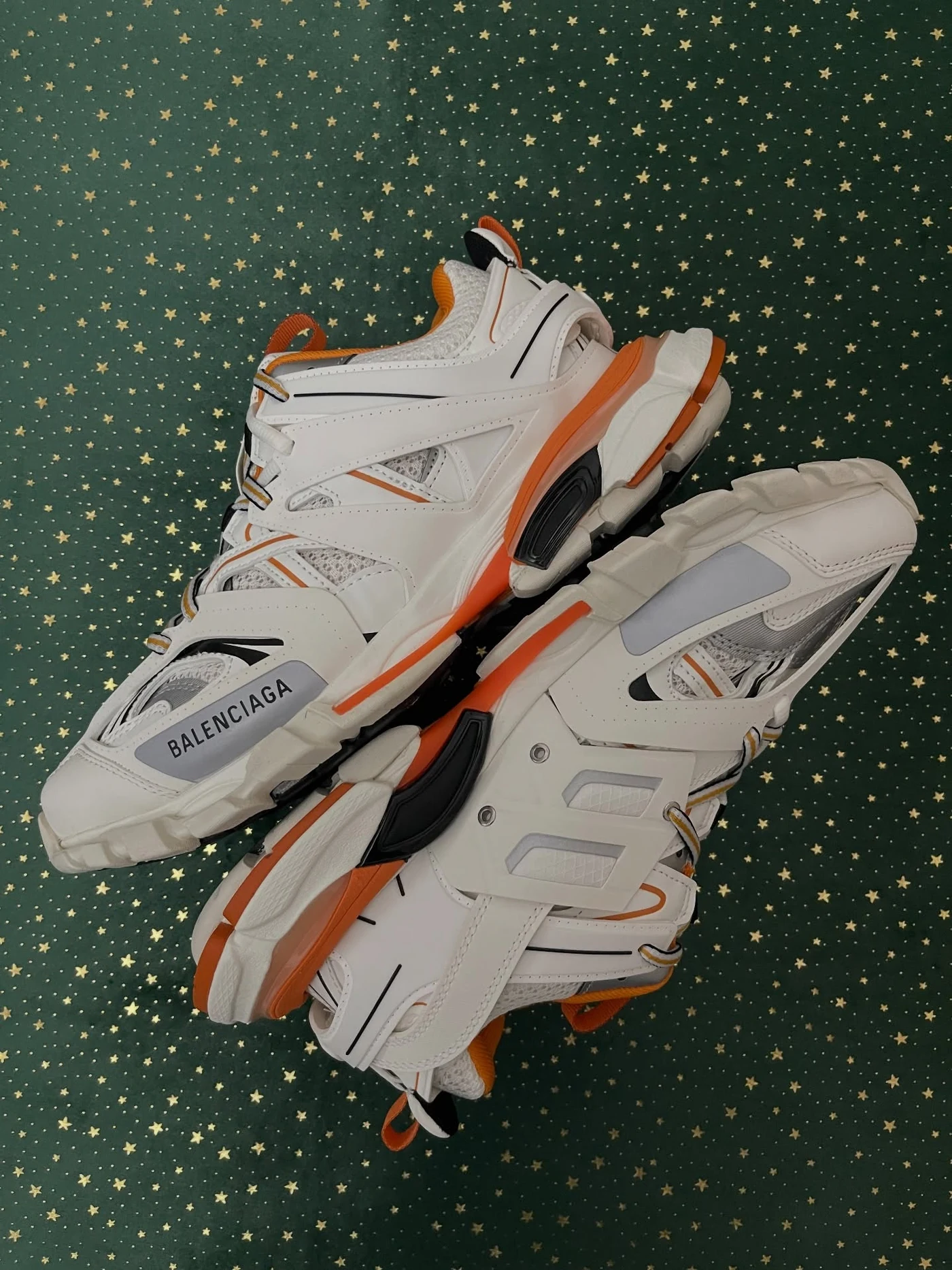 Balenciaga Track White Orange, imaginea 9