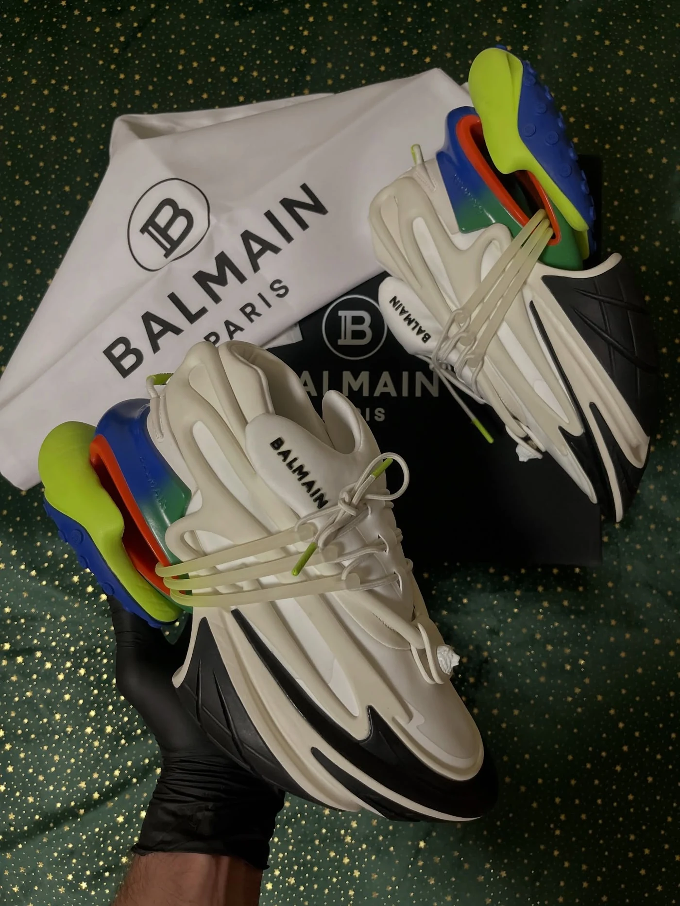 Balmain Unicorn White Multicolor, imaginea 15