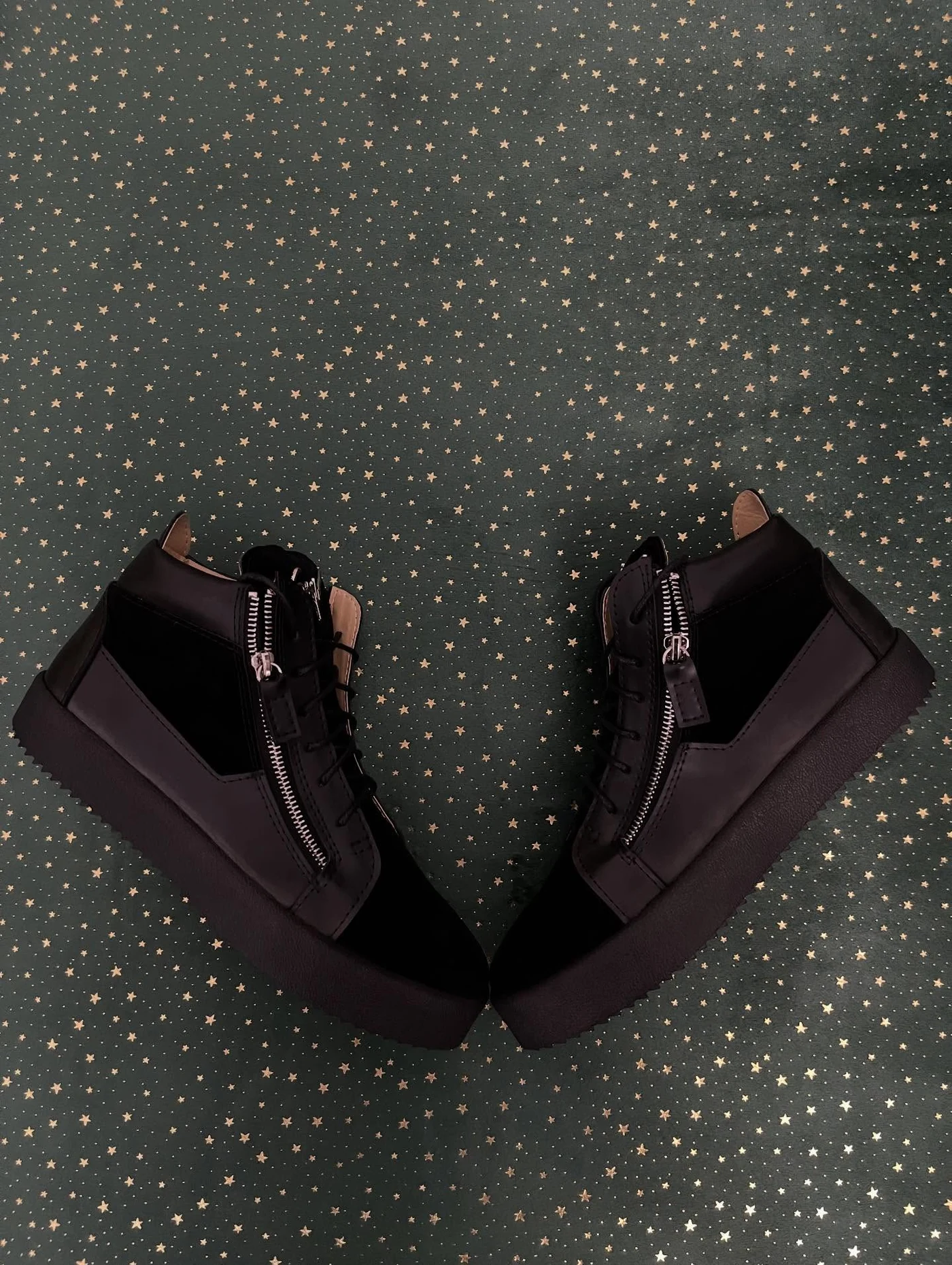 Giuseppe Zanotti Kriss Velvet Mid Matte Trim, imaginea 6