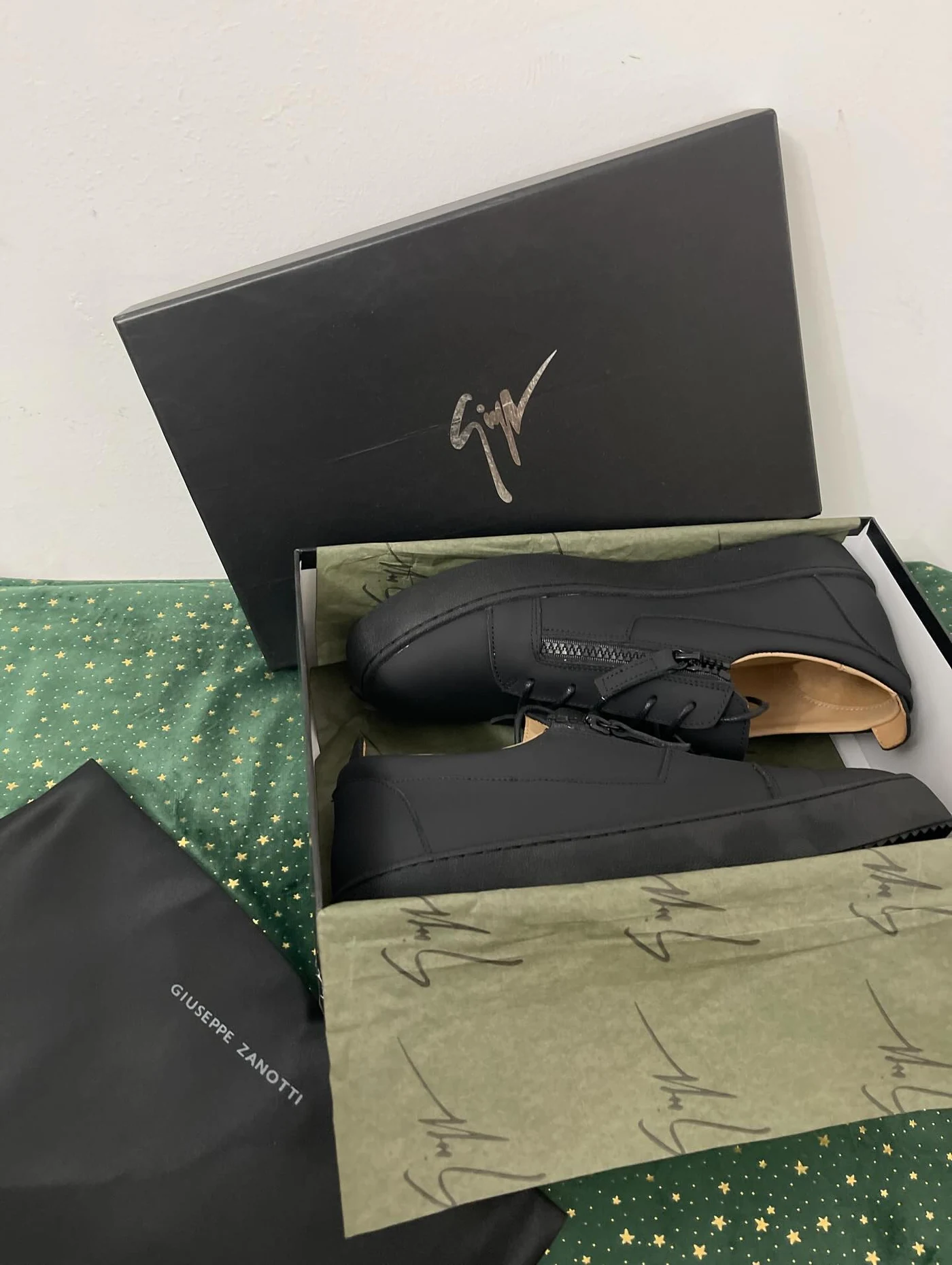 Giuseppe Zanotti Lace-Up Leather, imaginea 10