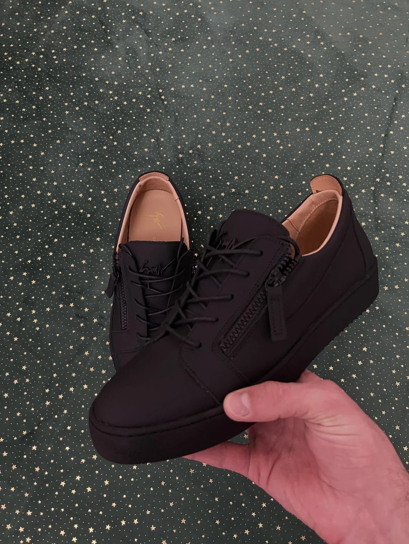 Giuseppe Zanotti Lace-Up Leather, imaginea 3