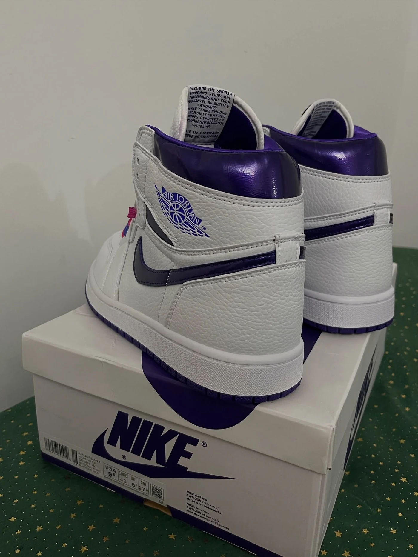 Jordan 1 Court Purple, imaginea 6