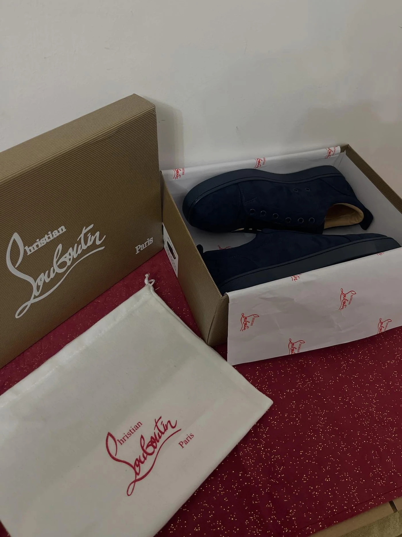 Louboutin Fun Louis Junior Marine, imaginea 11