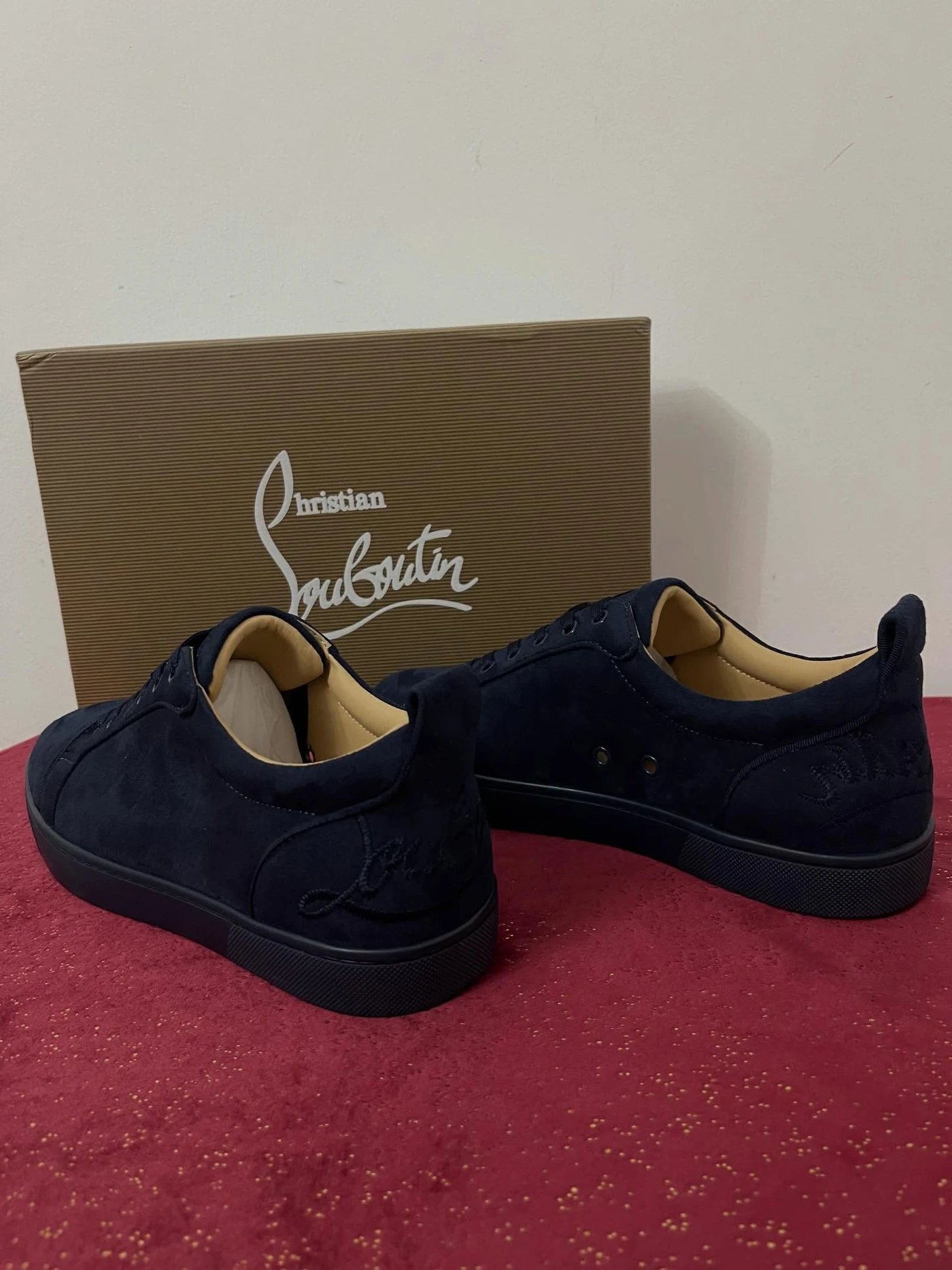 Louboutin Fun Louis Junior Marine, imaginea 6