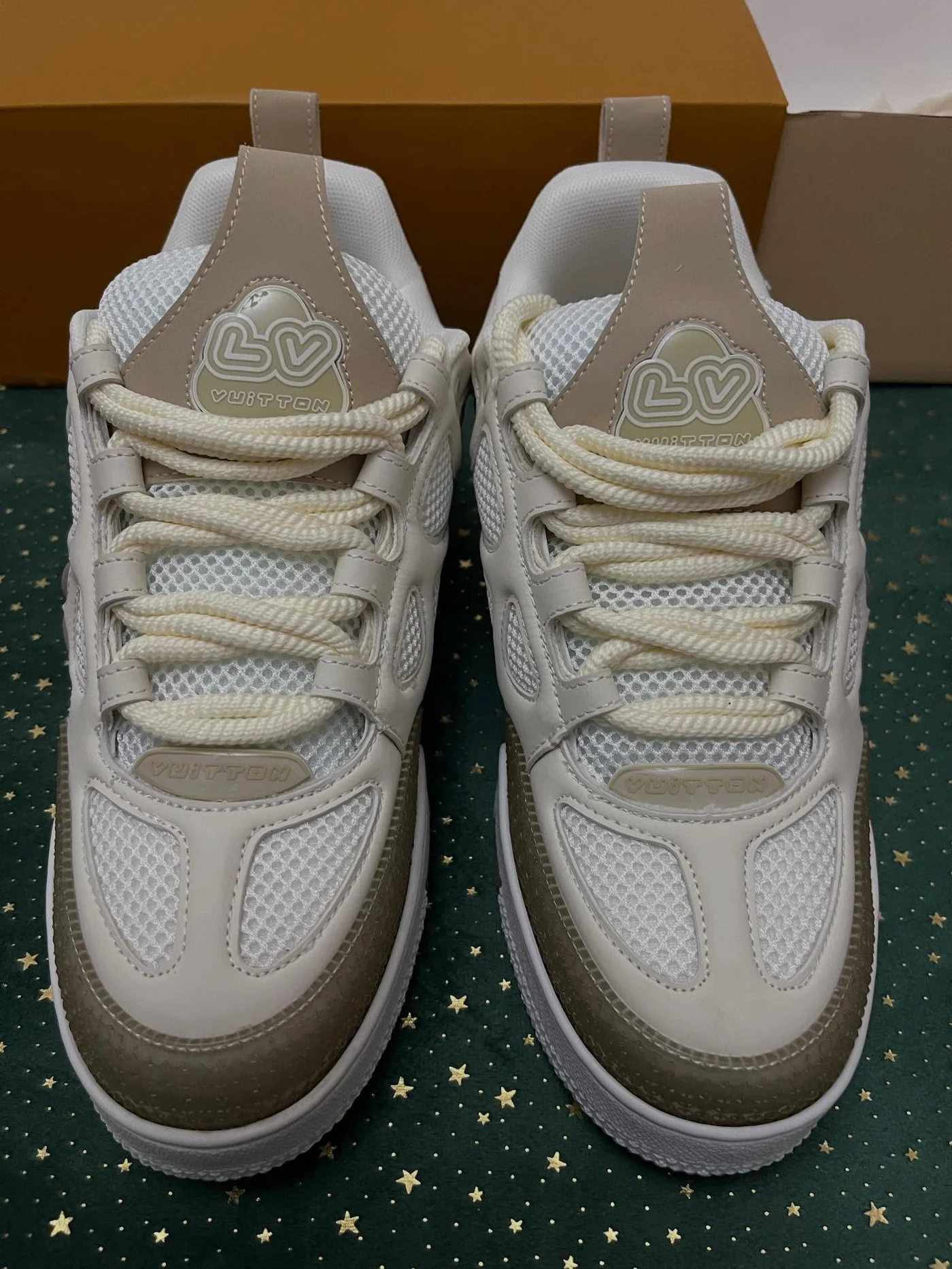 LV Skate Beige White, imaginea 11