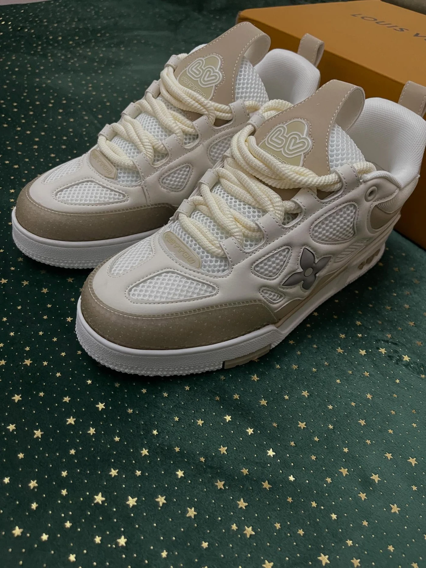LV Skate Beige White, imaginea 12