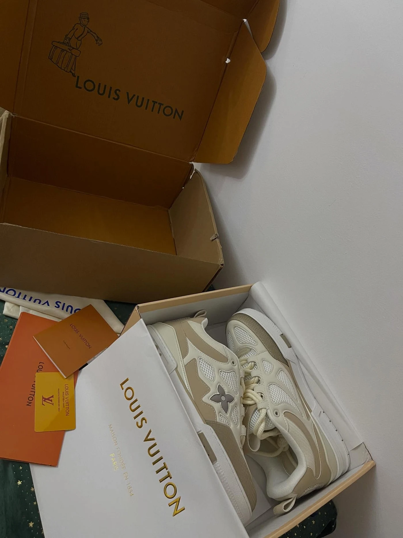 LV Skate Beige White, imaginea 14
