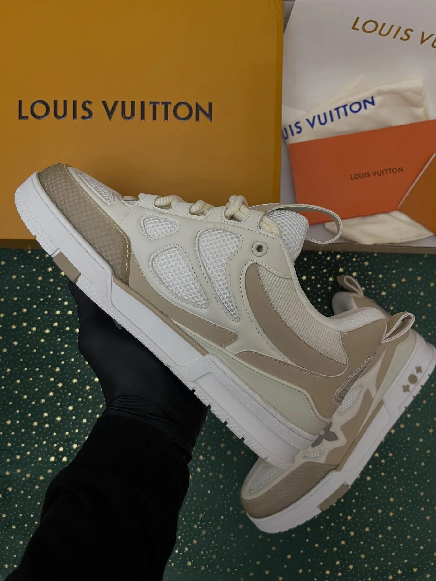 LV Skate Beige White, imaginea 8