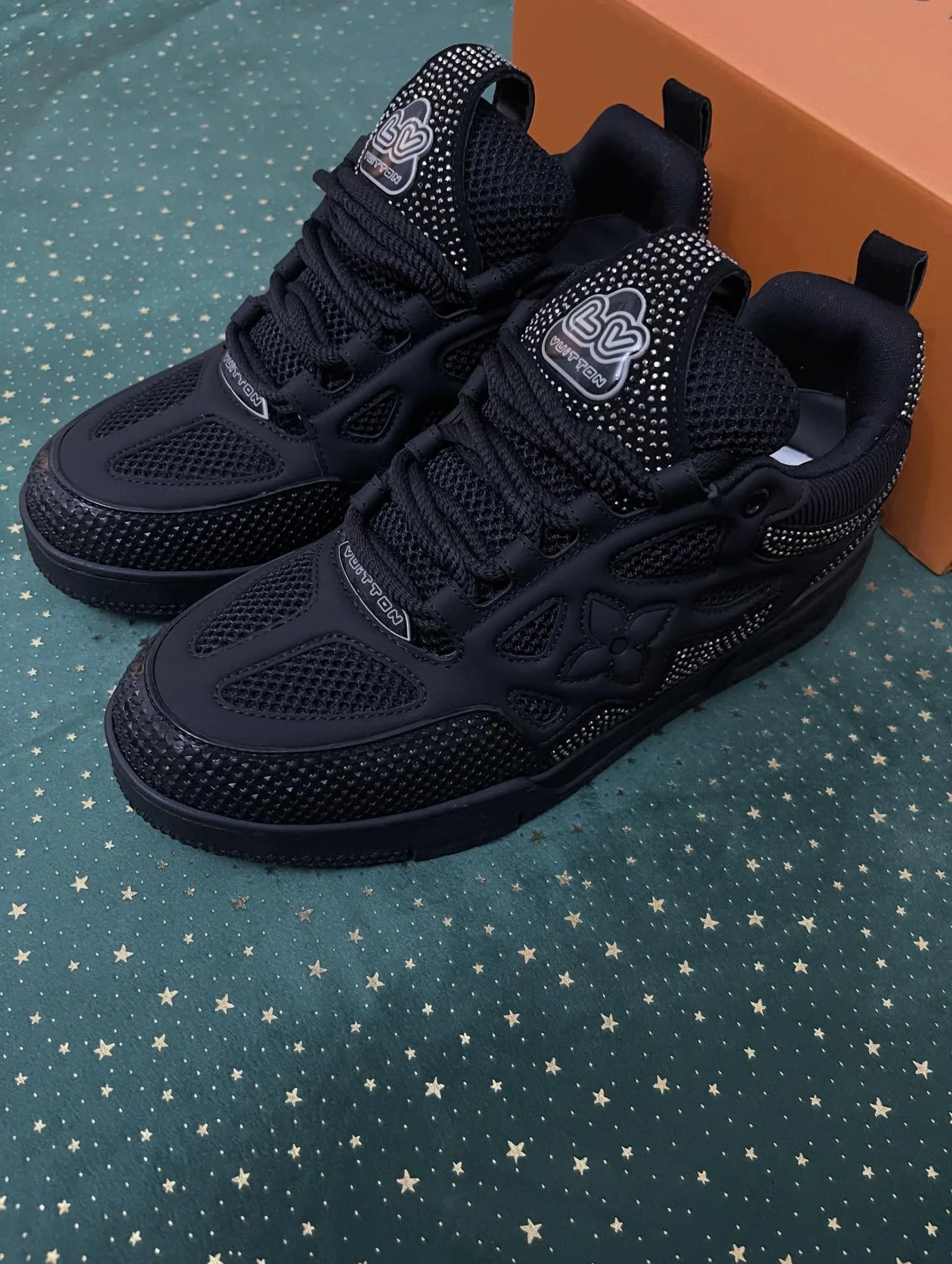 LV Skate Black Silver Crystal, imaginea 12