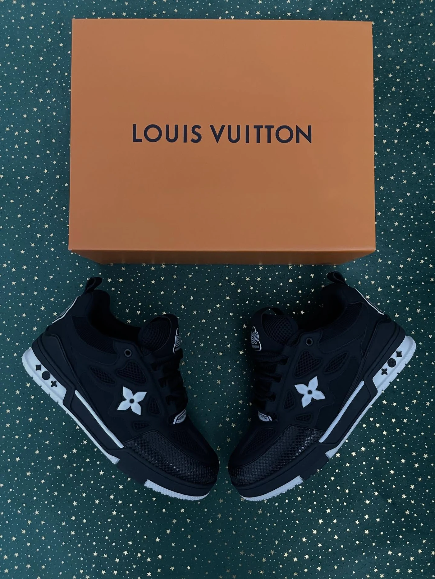 LV Skate Black White Matte Finish, imaginea 2