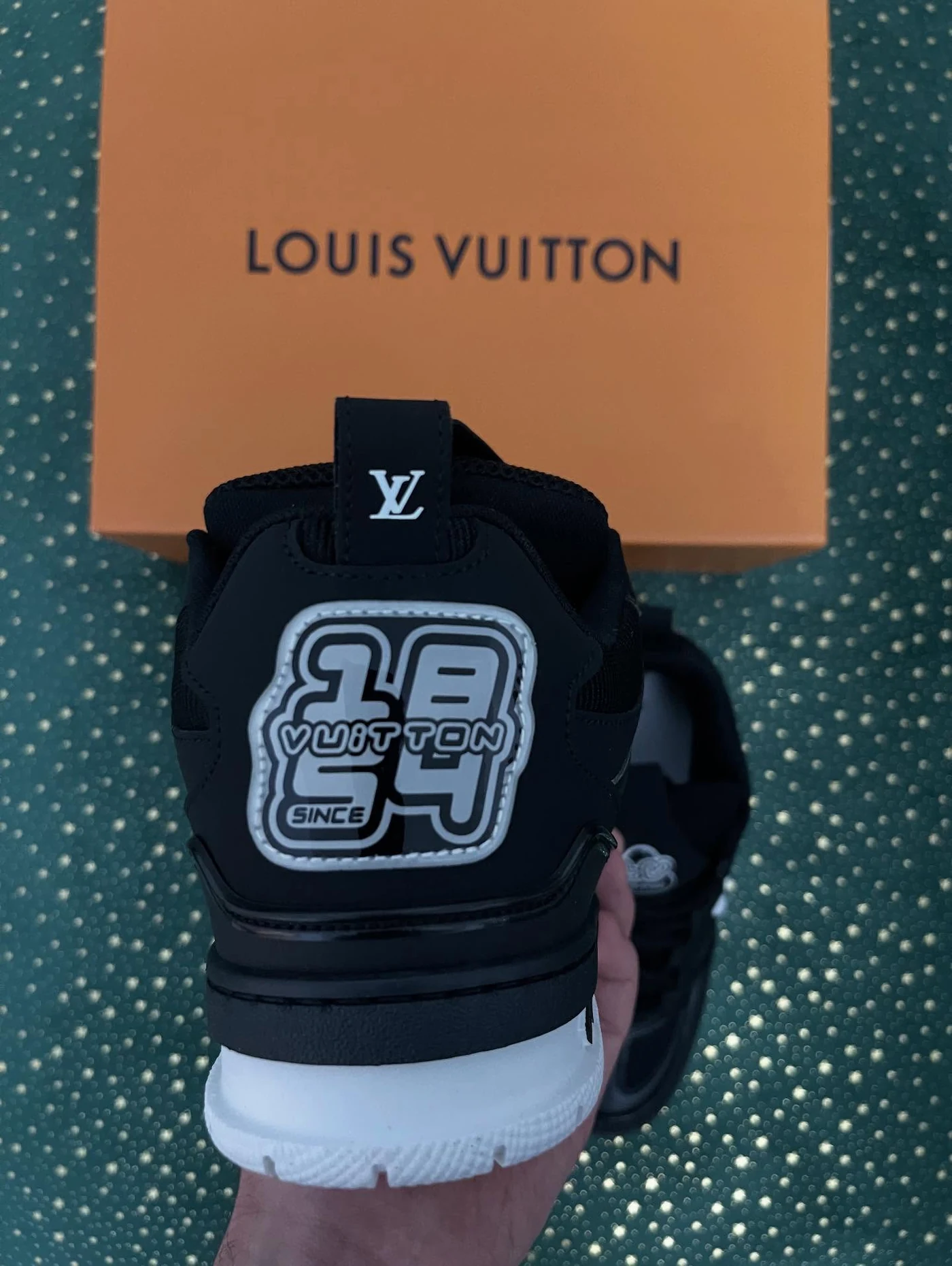 LV Skate Black White Satin Finish, imaginea 6
