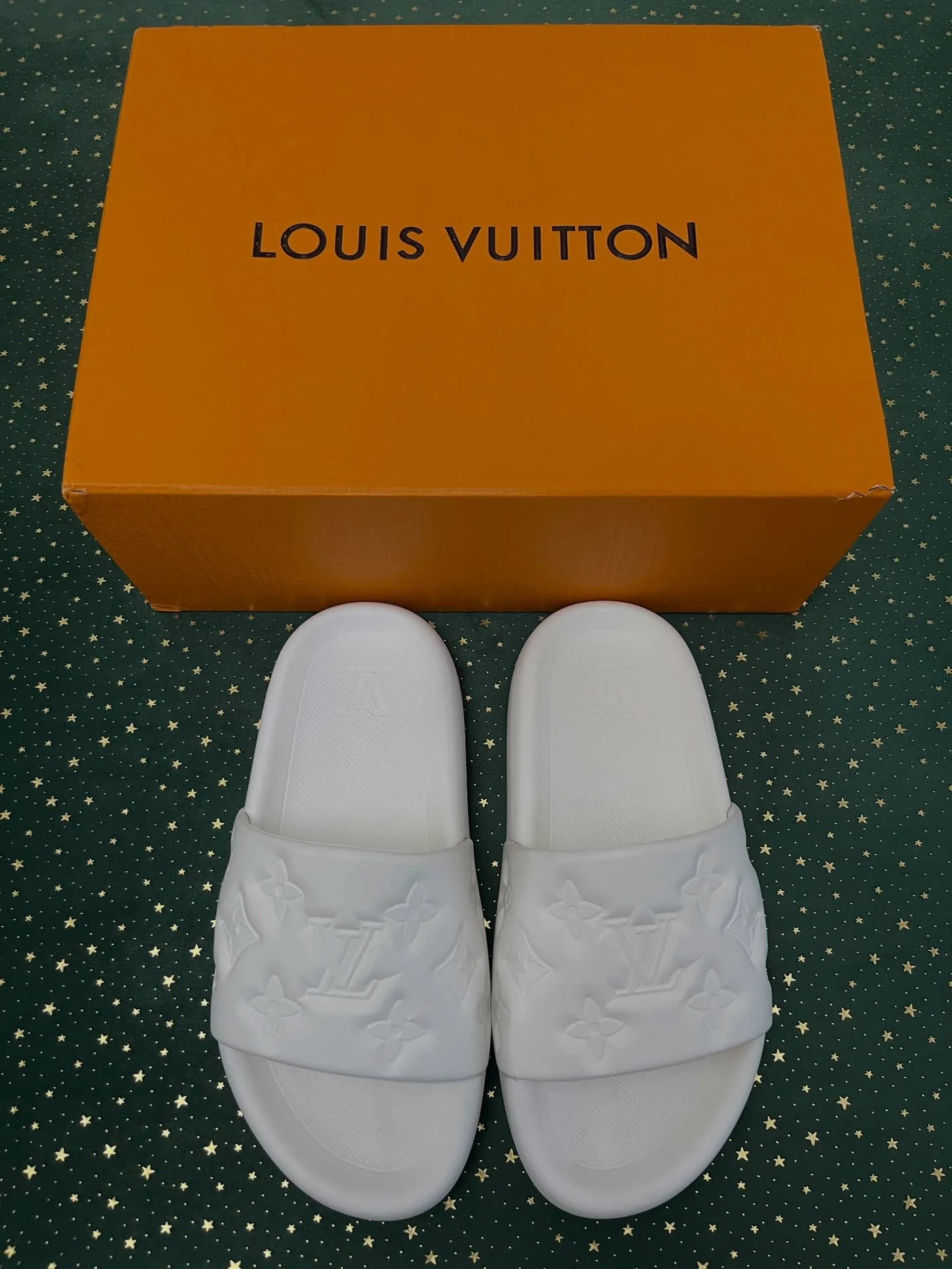 LV Waterfront Mule White, imaginea 2