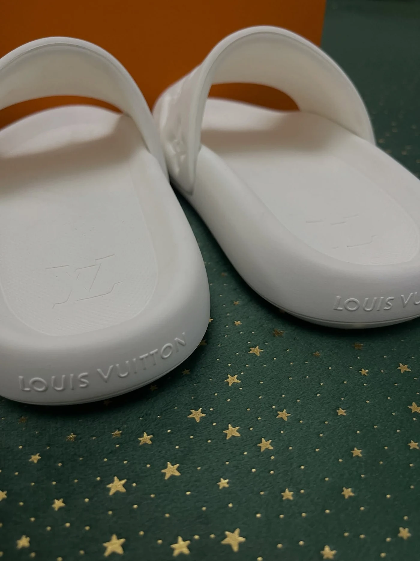 LV Waterfront Mule White, imaginea 5