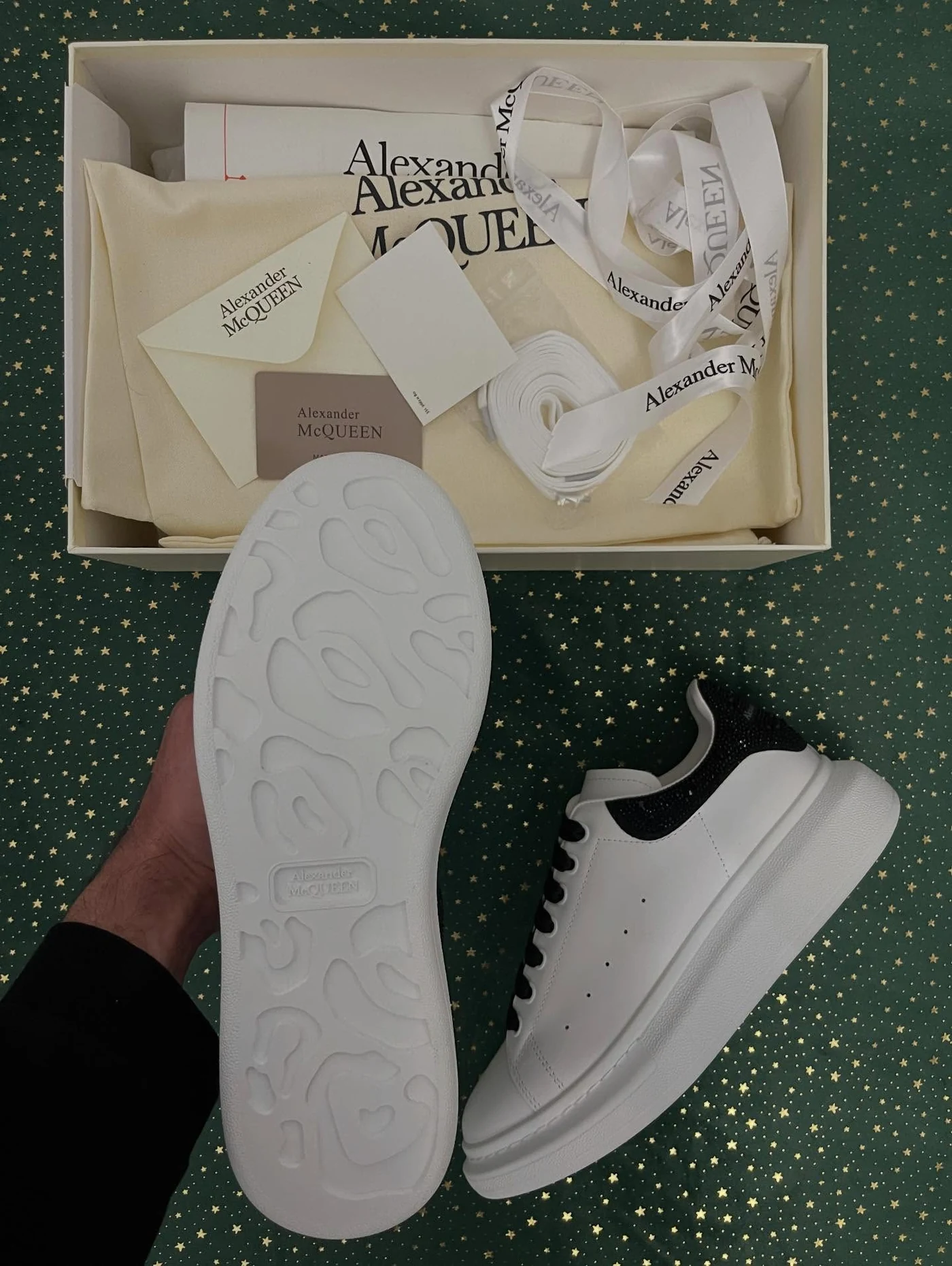 McQueen White Black Crystal, imaginea 10