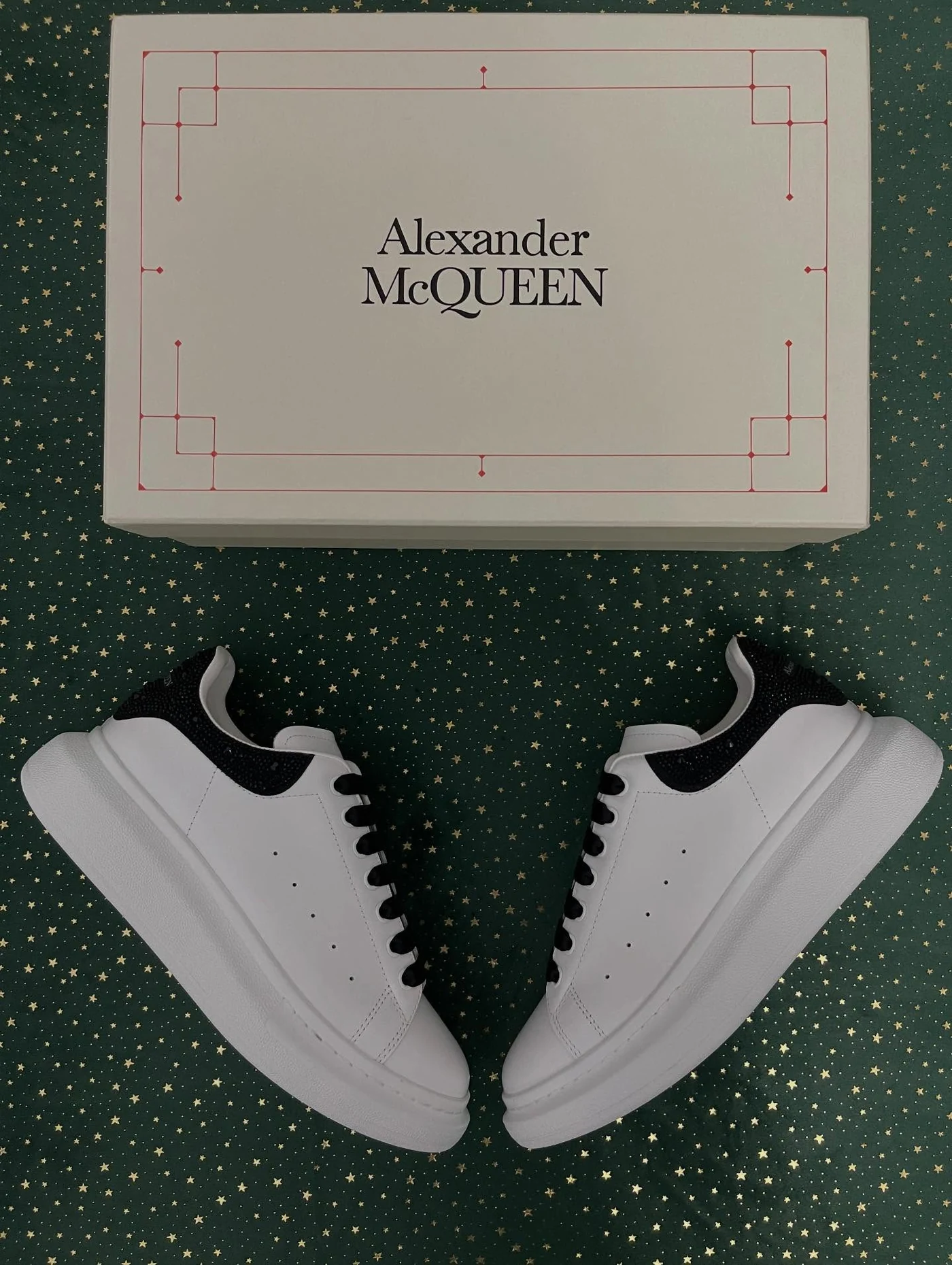 McQueen White Black Crystal, imaginea 2