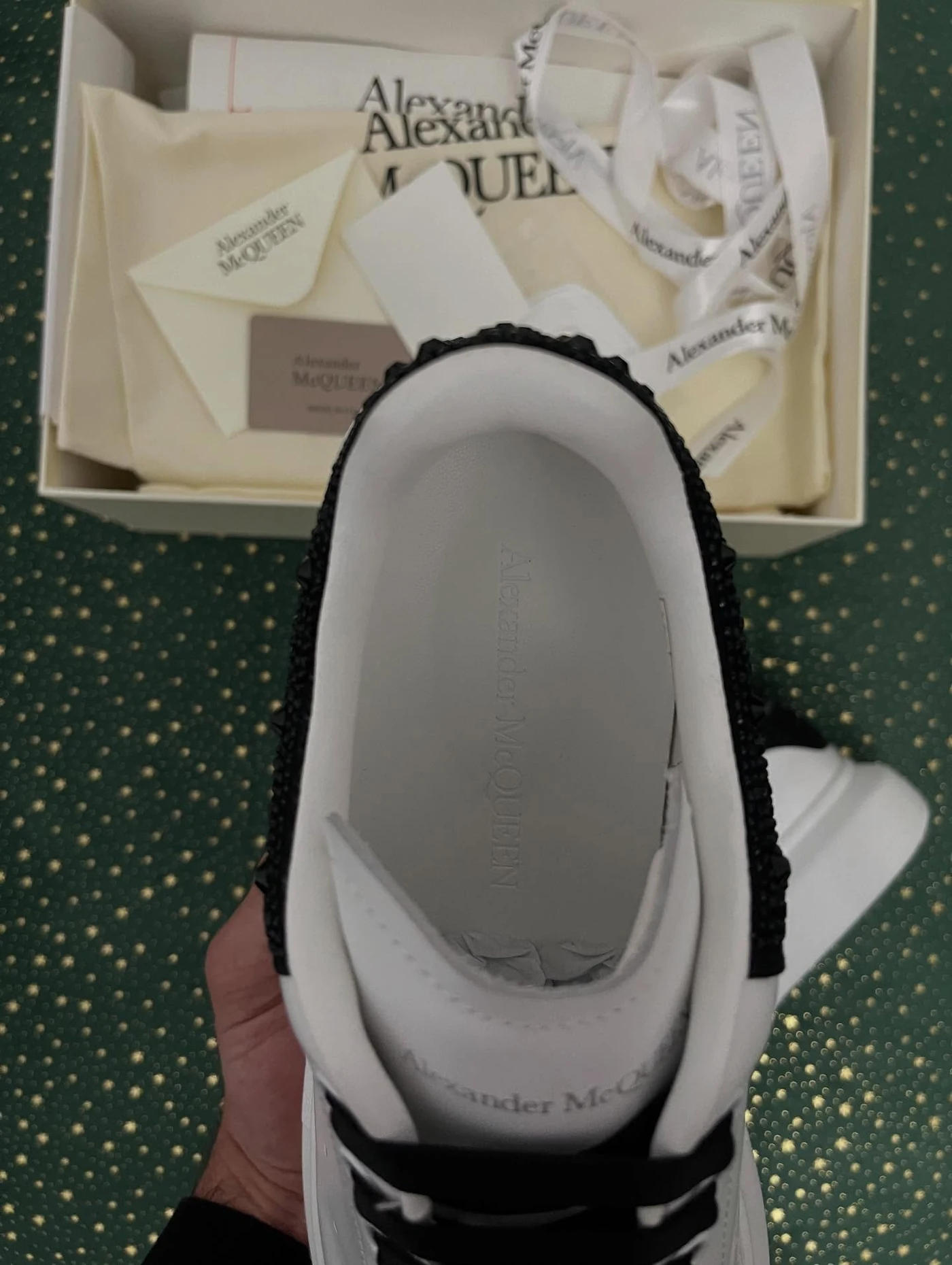 McQueen White Black Crystal, imaginea 6