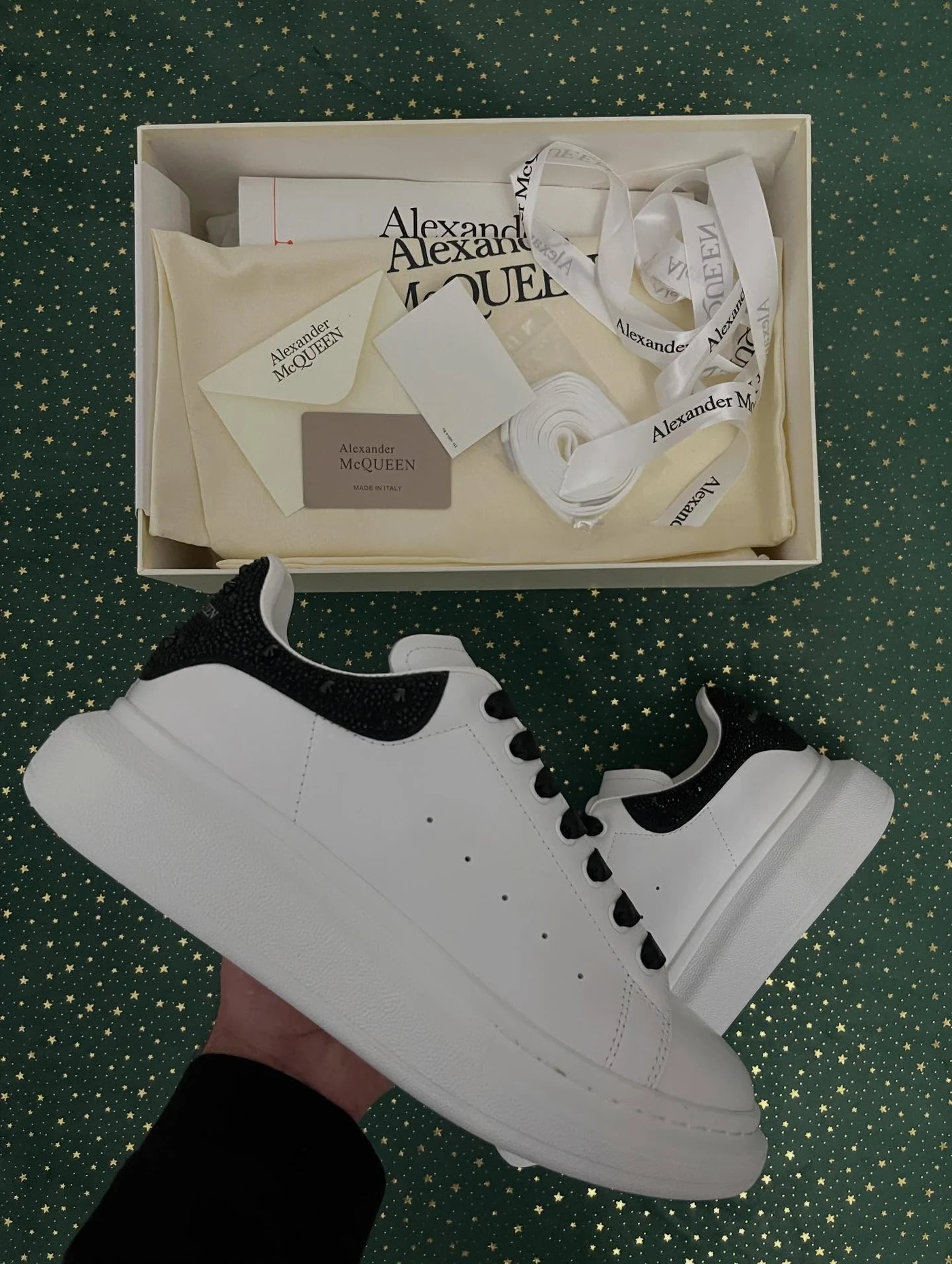 McQueen White Black Crystal, imaginea 7