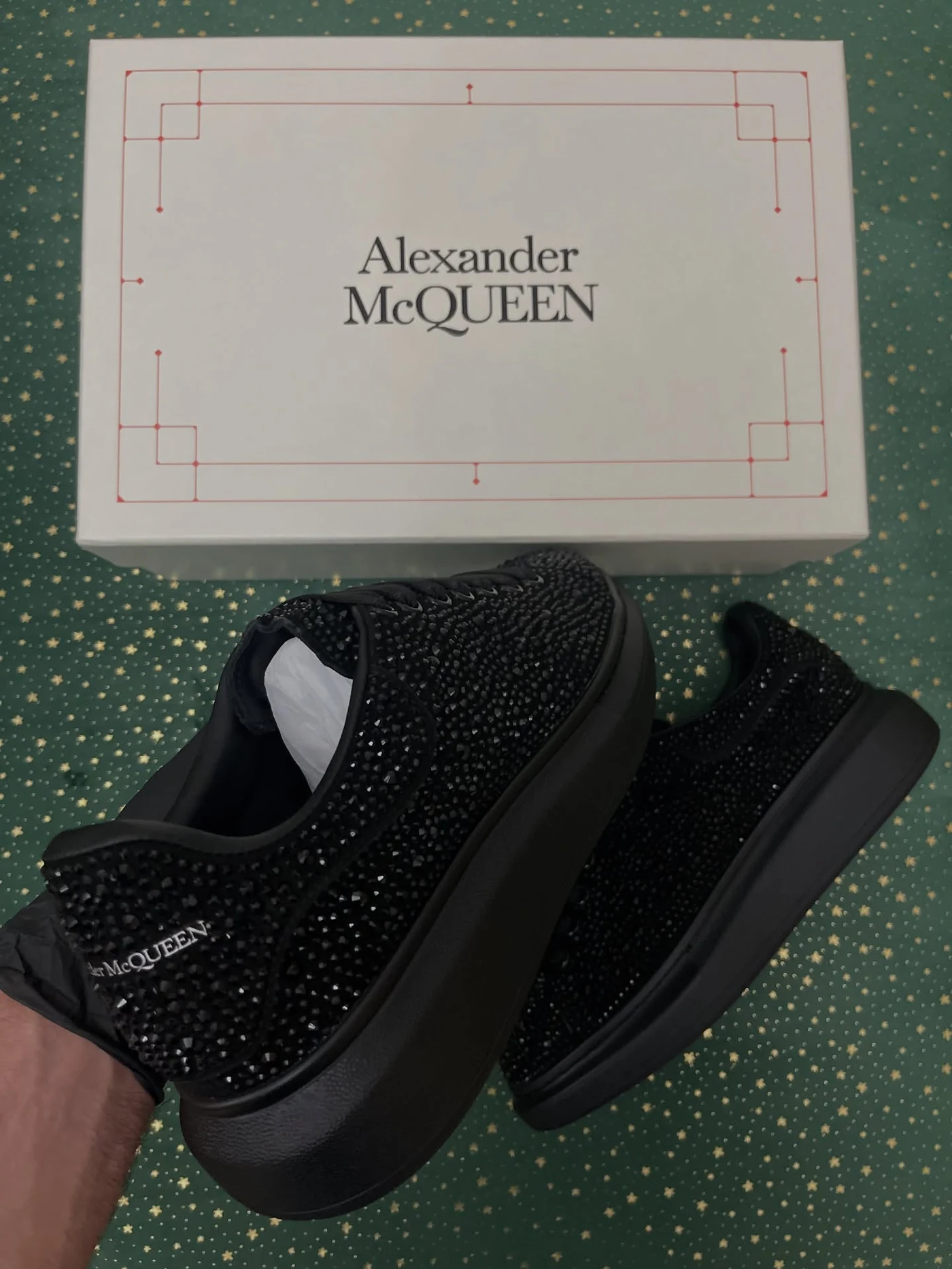 McQueen Black Crystal Partial, imaginea 3