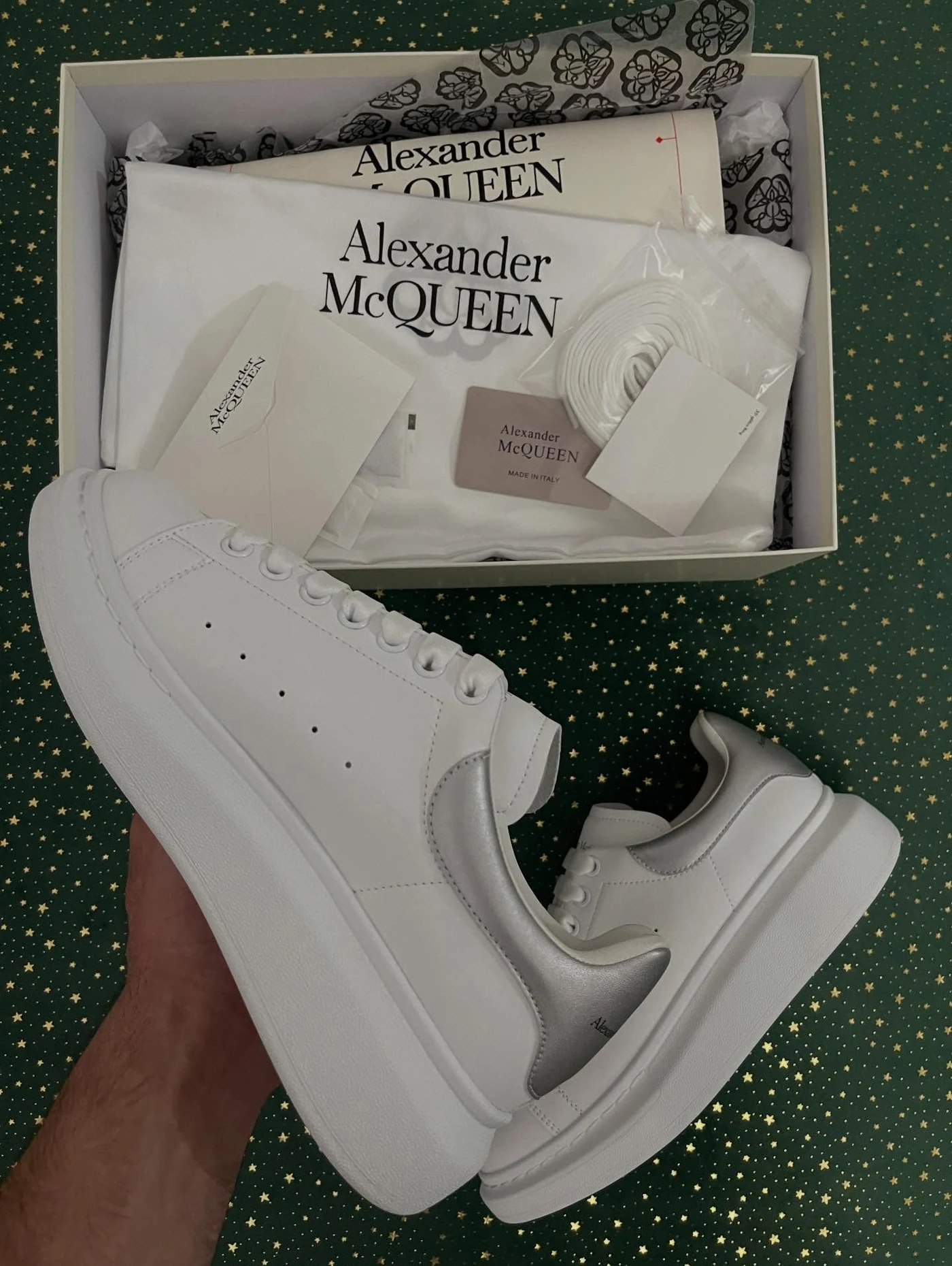 McQueen Bleach White Silver, imaginea 6