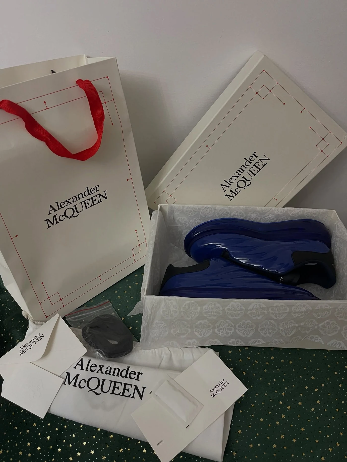 McQueen Navy Lux Gloss, imaginea 11