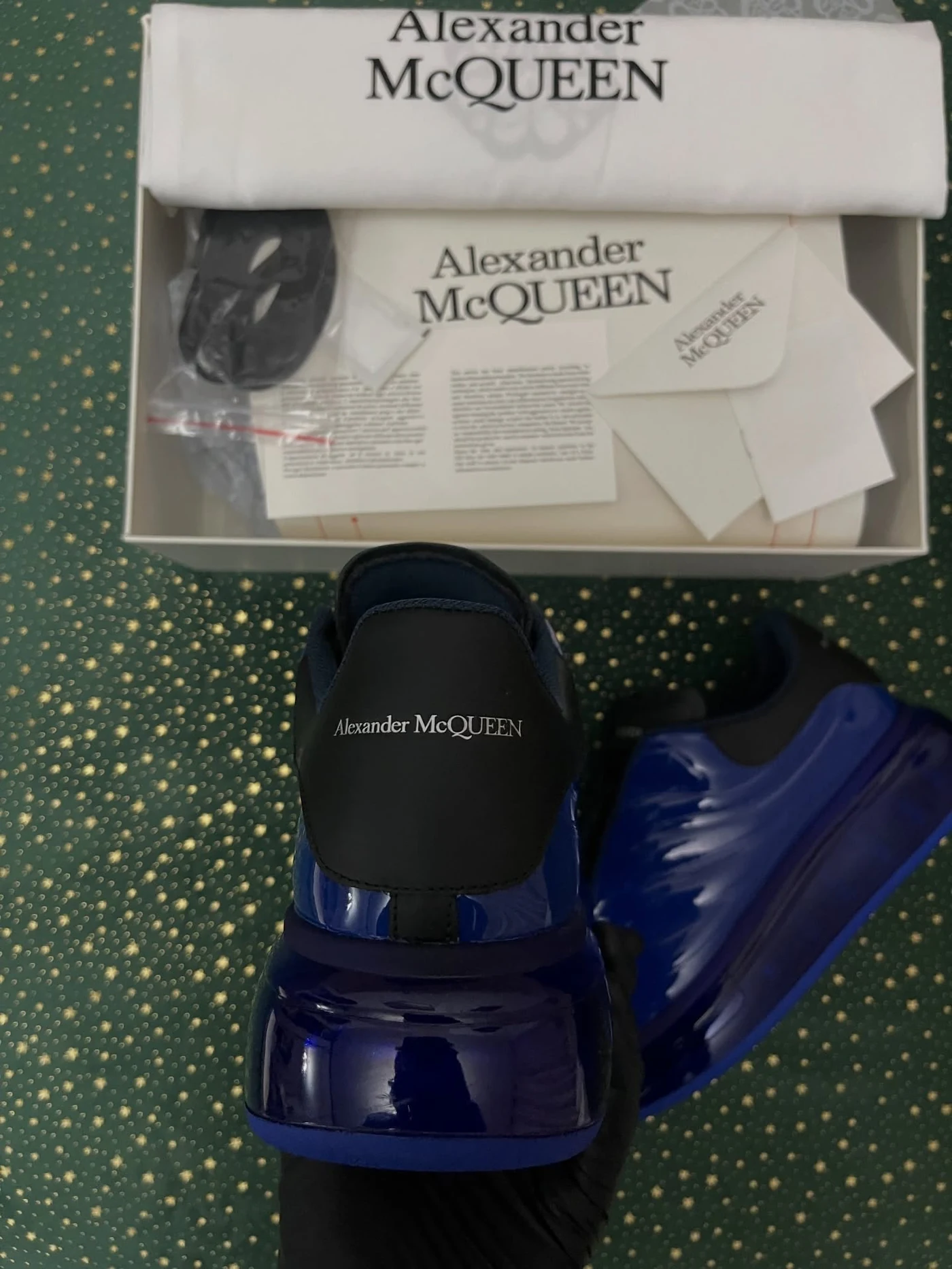 McQueen Navy Lux Gloss, imaginea 5
