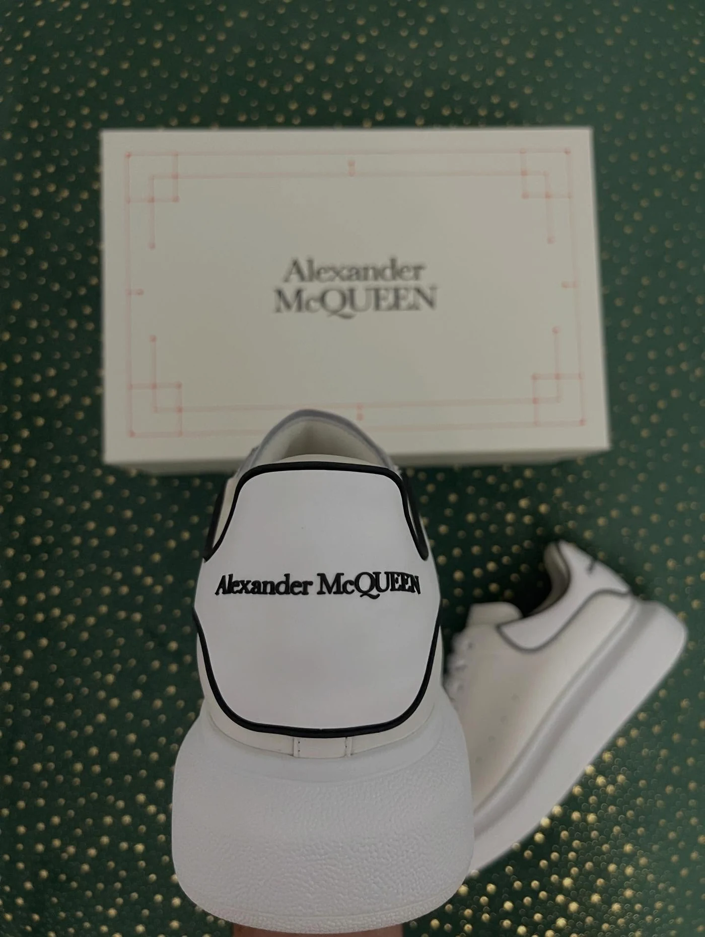 McQueen New Tech Calf White Outline, imaginea 8