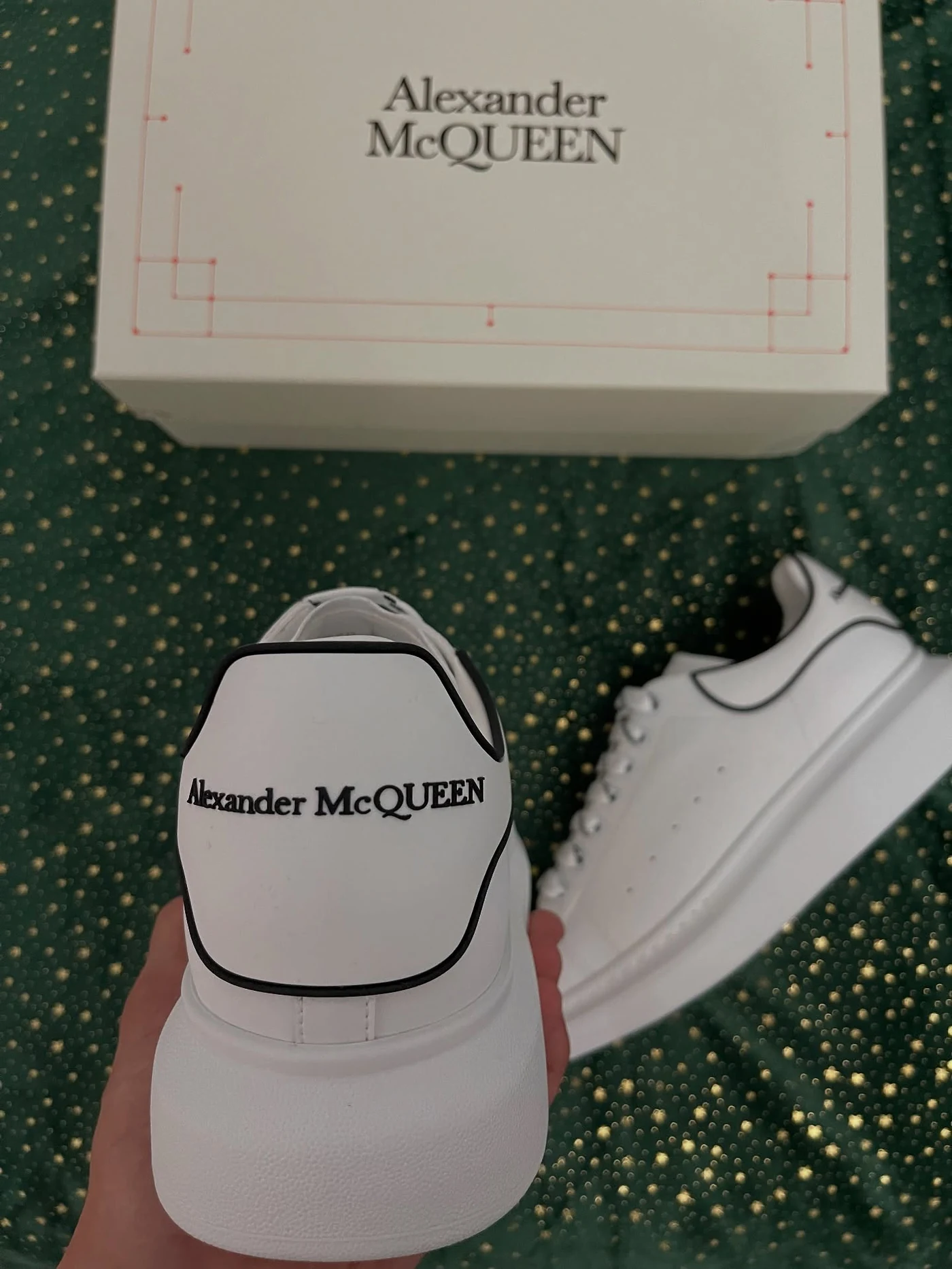 McQueen New Tech Calf Grey Outline, imaginea 5