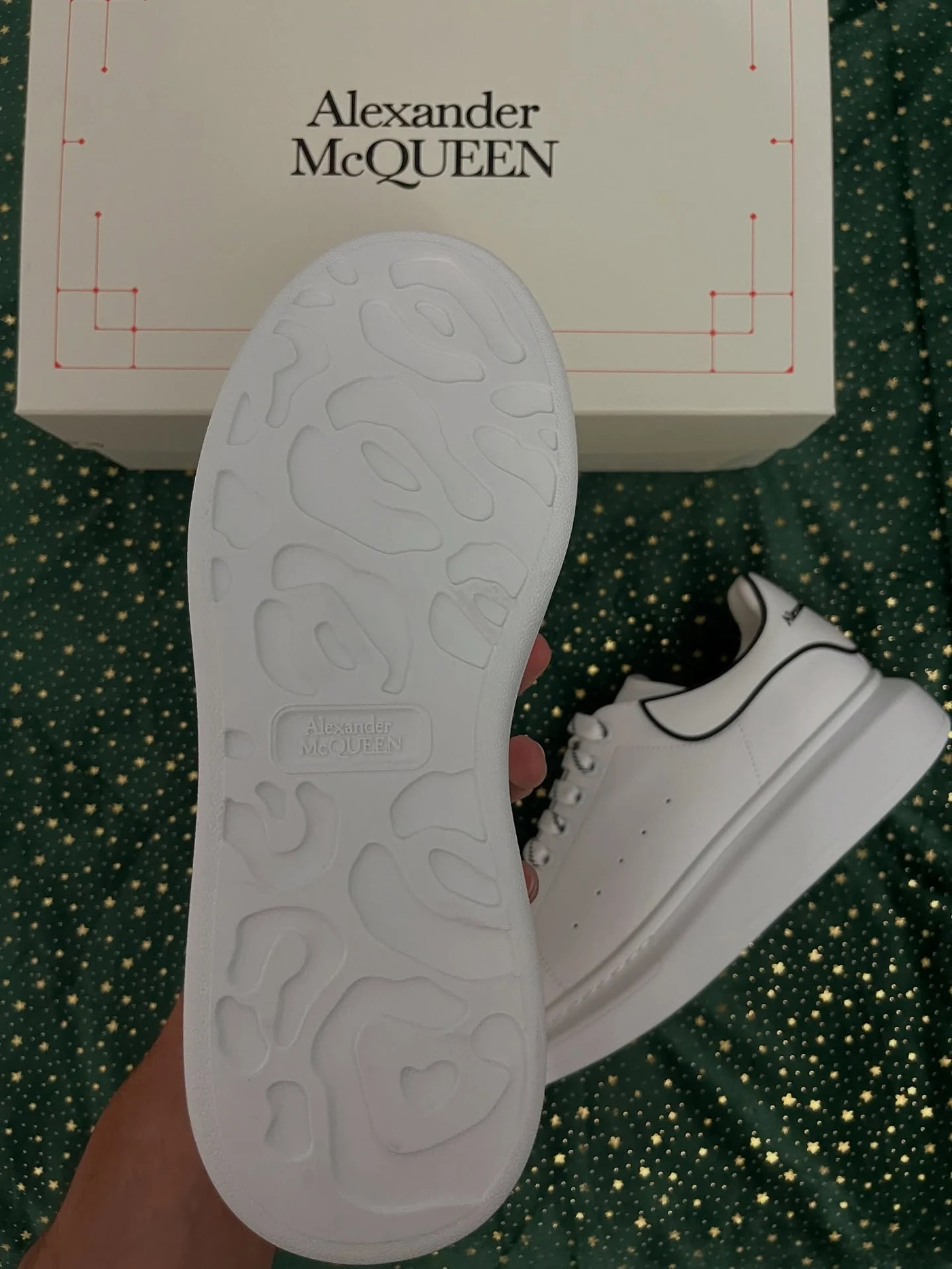 McQueen New Tech Calf Grey Outline, imaginea 6