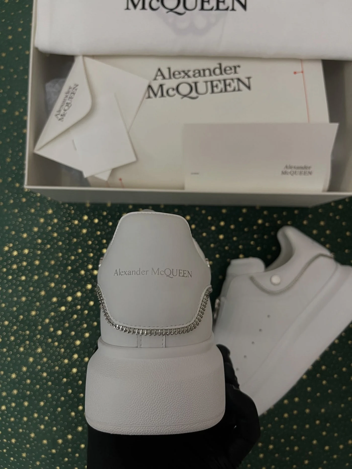 McQueen Zipper Tooth White, imaginea 5