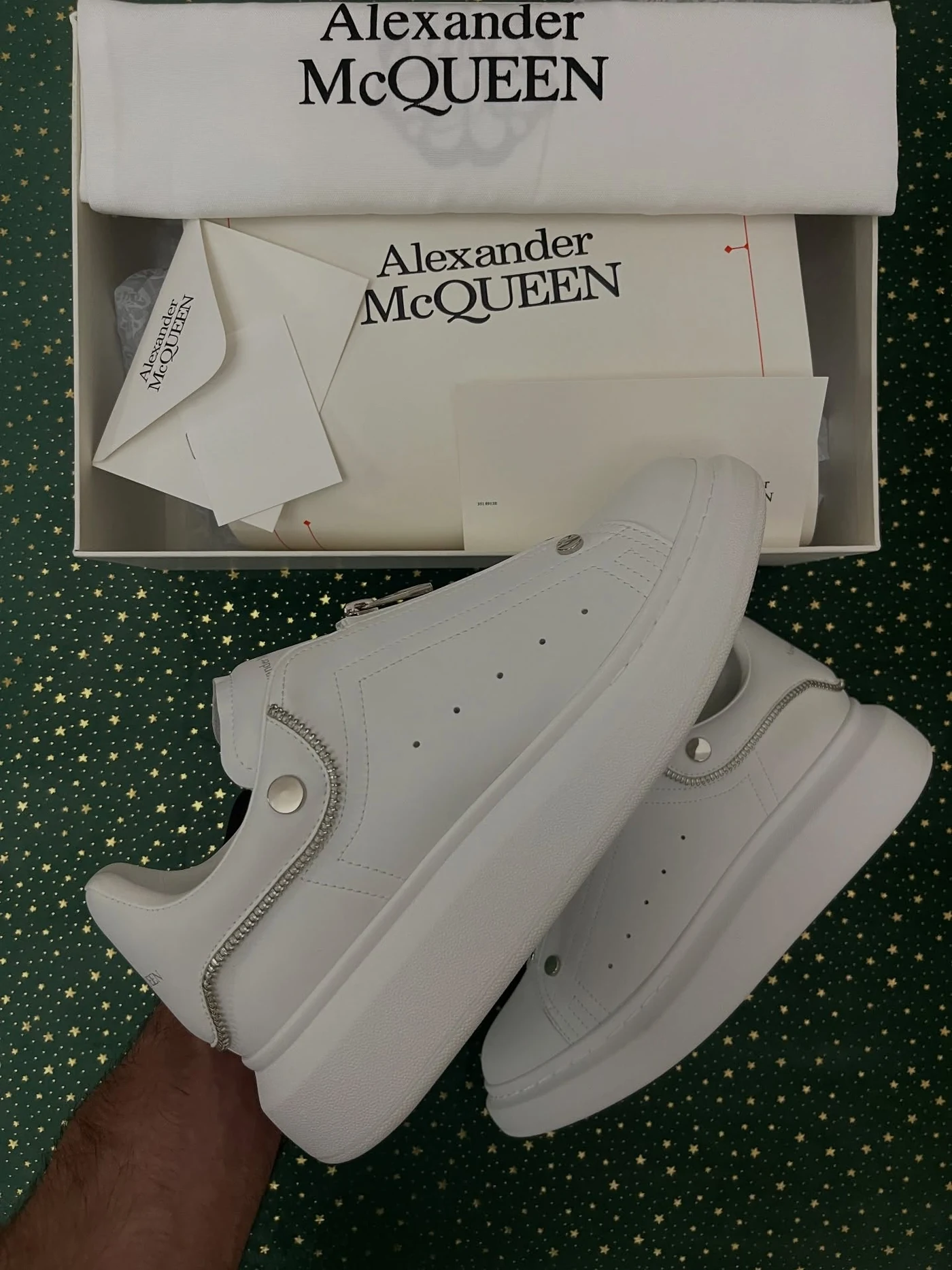 McQueen Zipper Tooth White, imaginea 7